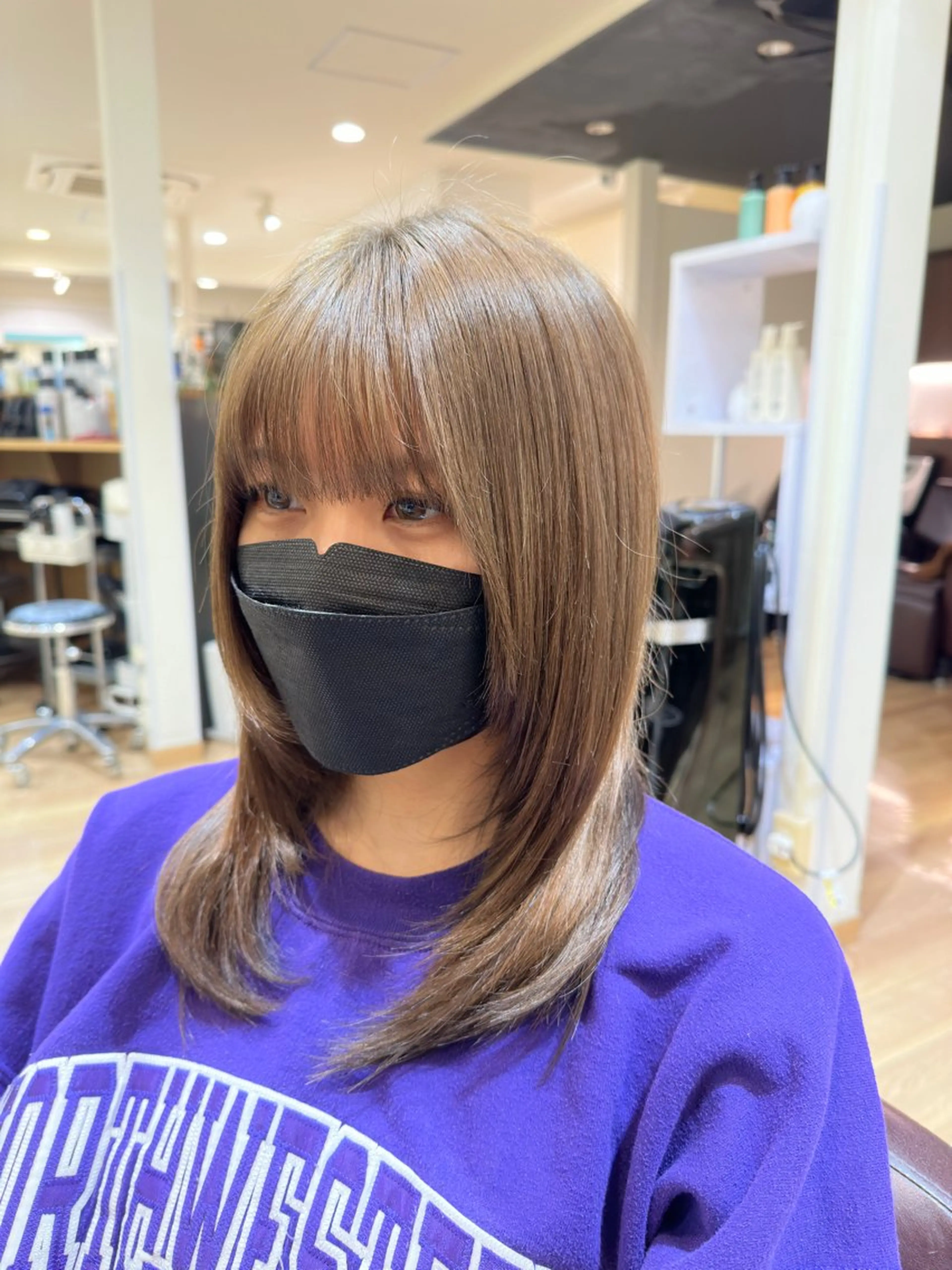 セミロング 玉木 雄也のヘアスタイル