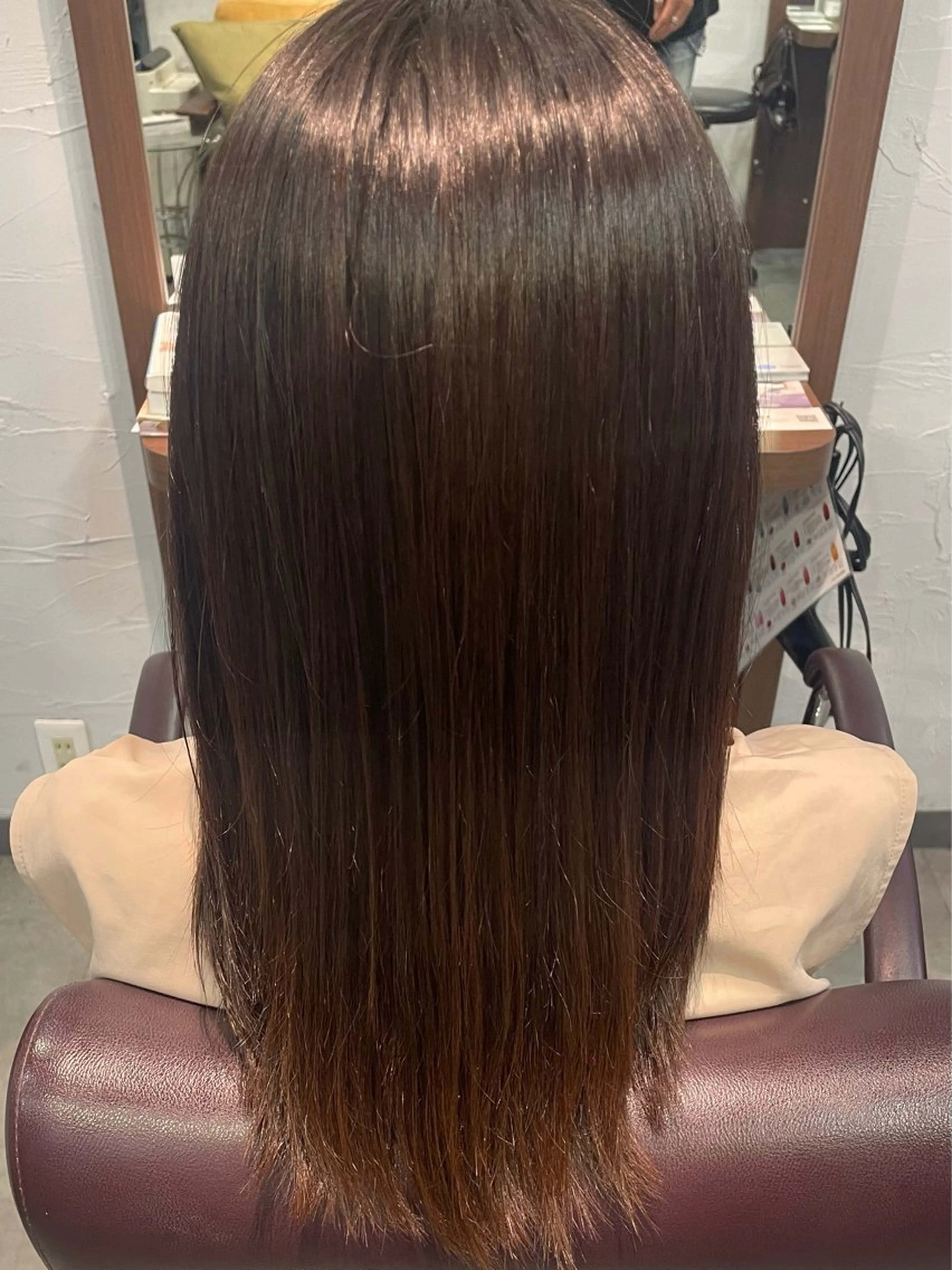 ロング 村上 奈乃果のヘアスタイル