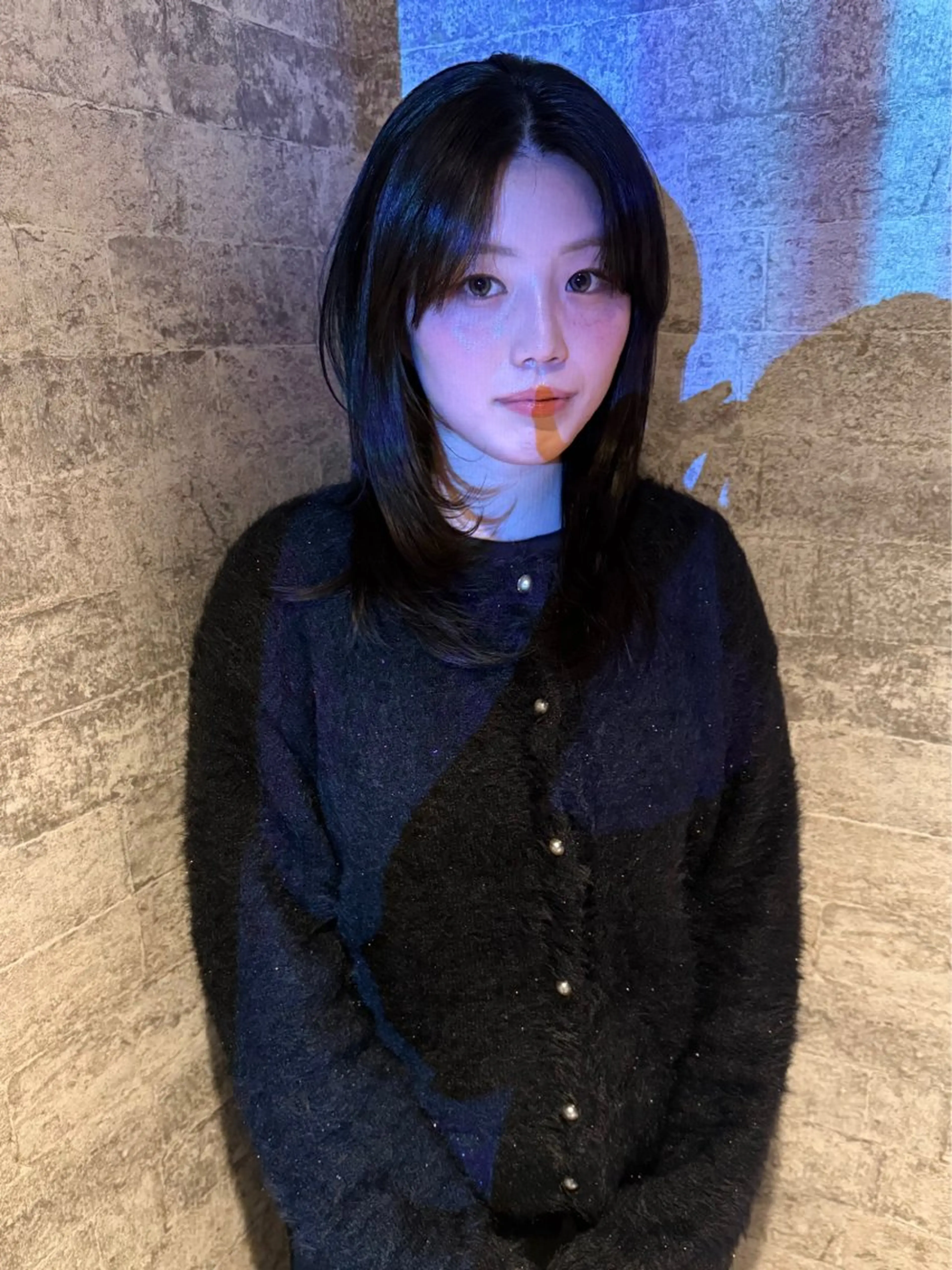 ミディアム カラー カット ヘアカラー トリートメント mai / linoah˚✧のヘアスタイル