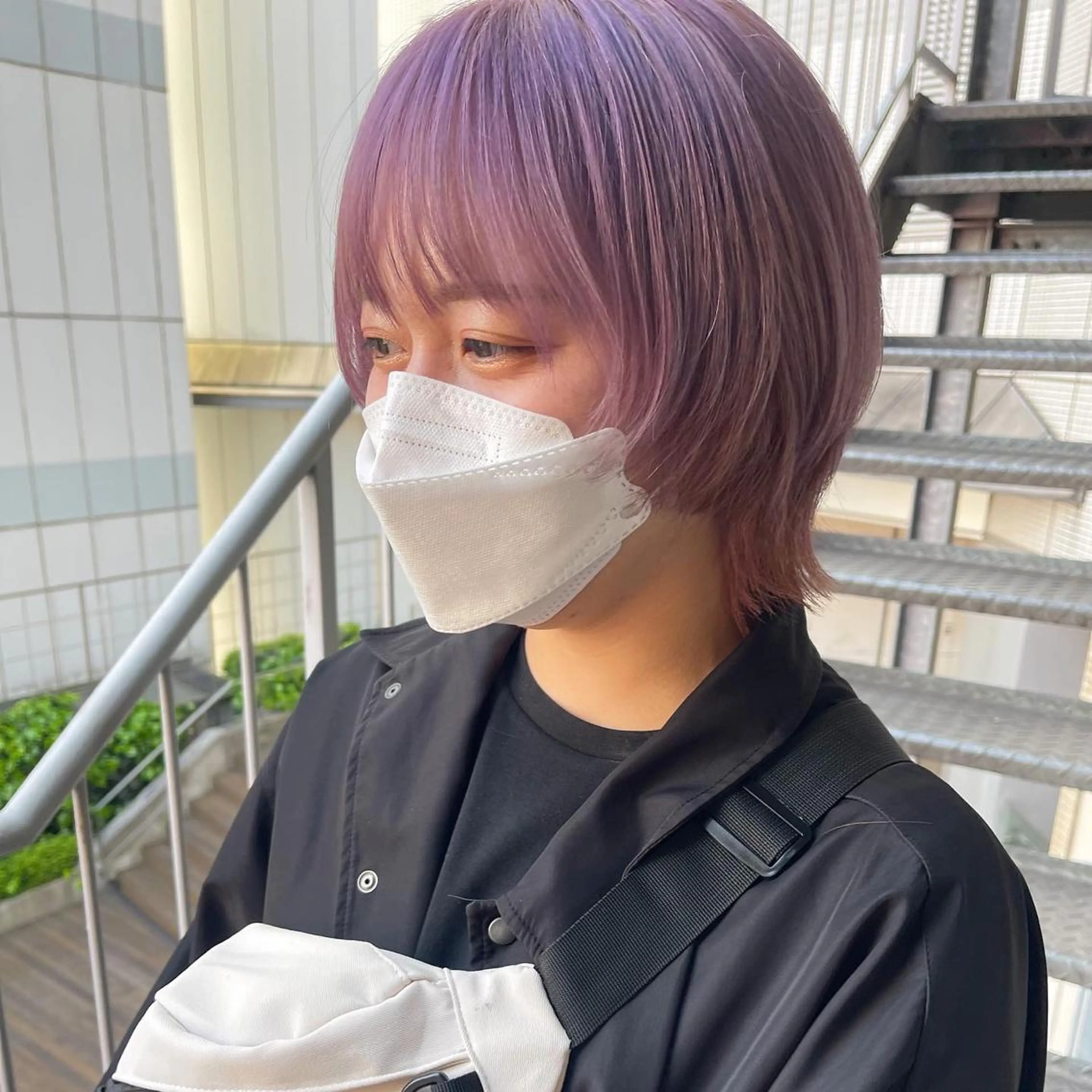 ミディアム カット ヘアカラー 中村瑞貴 ＊hairbraceのヘアスタイル