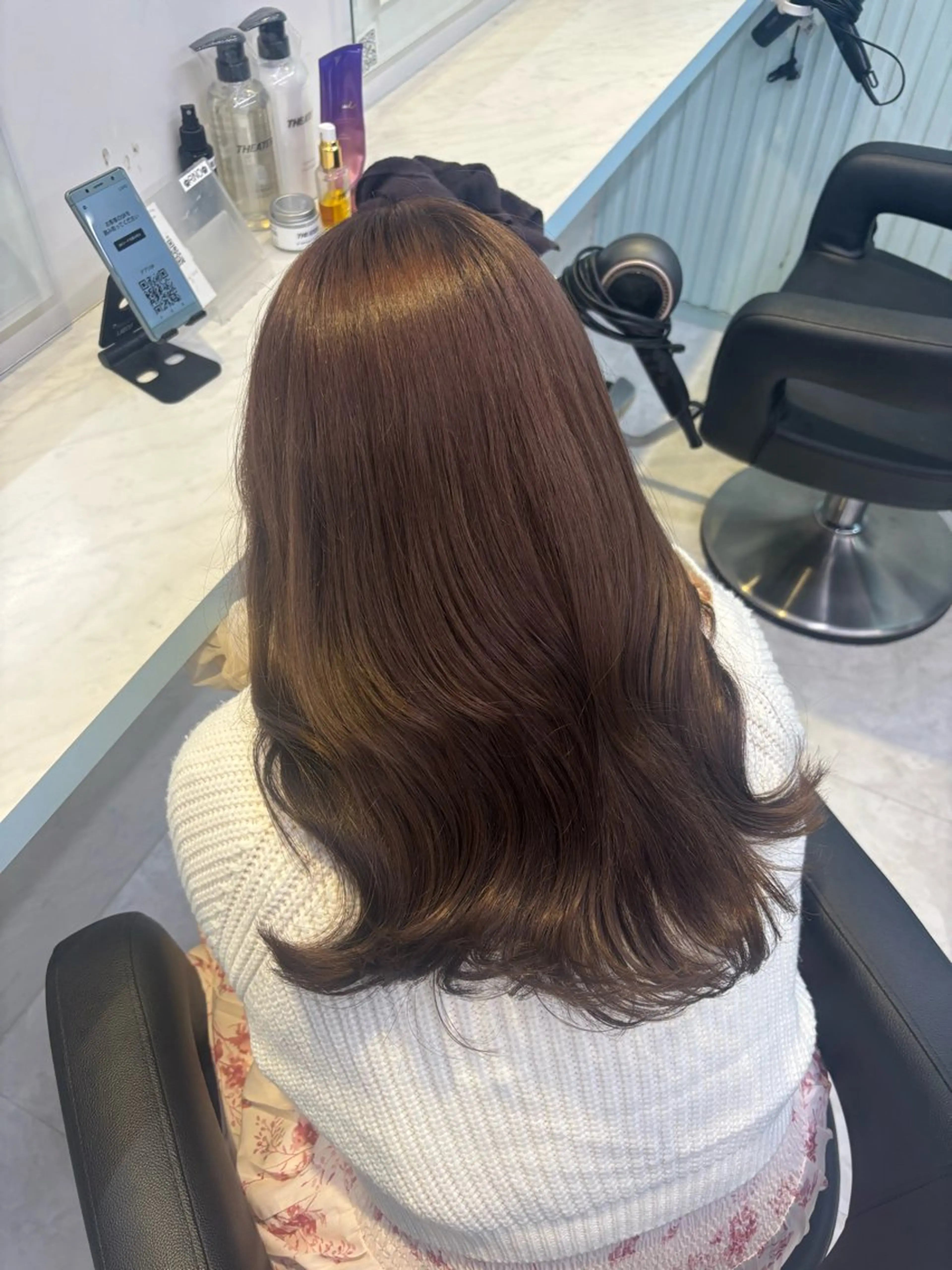 ロング ヘアカラー トリートメント 似合わせcolor 🎀ʀɪɴᴏ🎶🪽のヘアスタイル