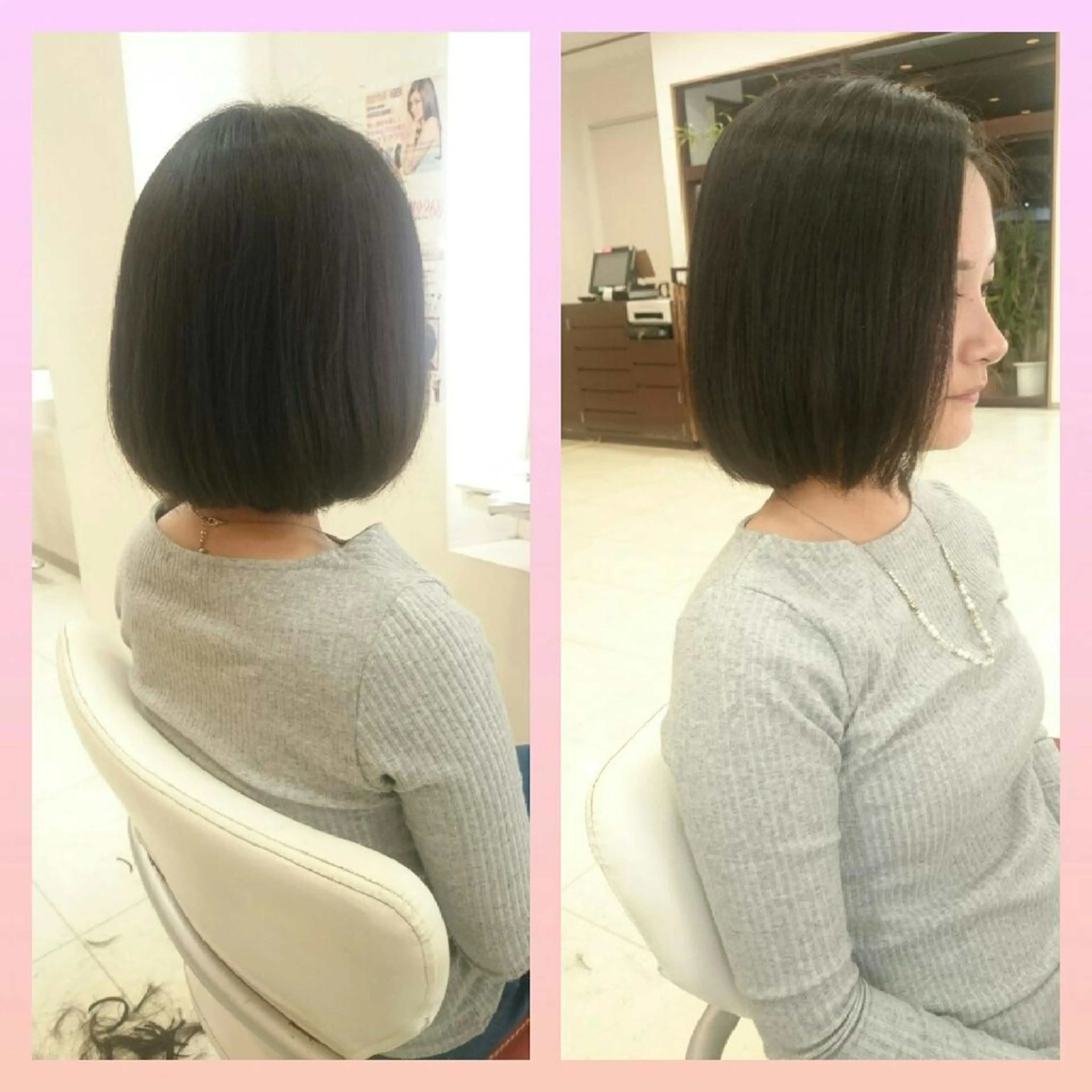 ショート キンジョウ エナミのヘアスタイル