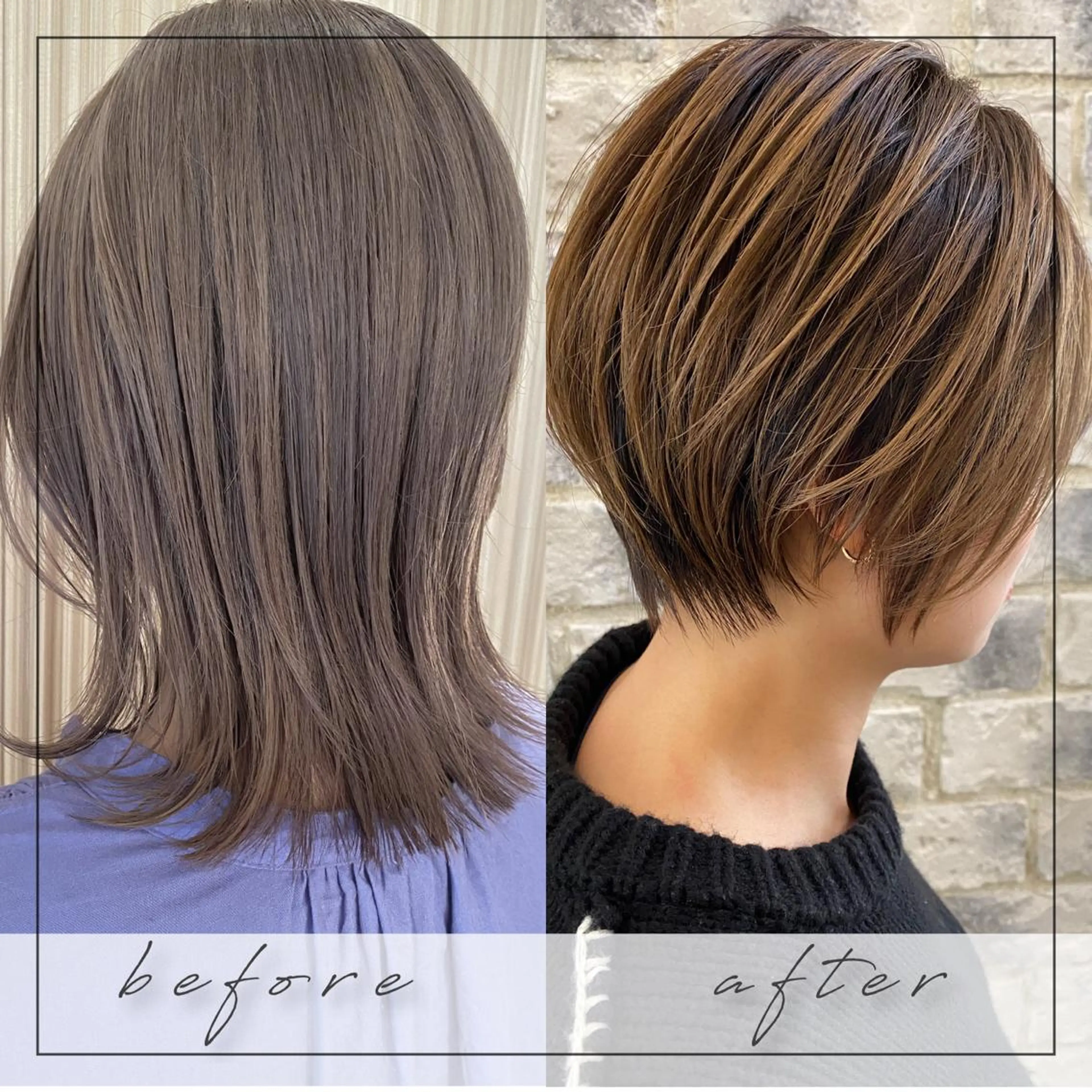 ショート くせ毛×ショート 上岡勇祐のヘアスタイル