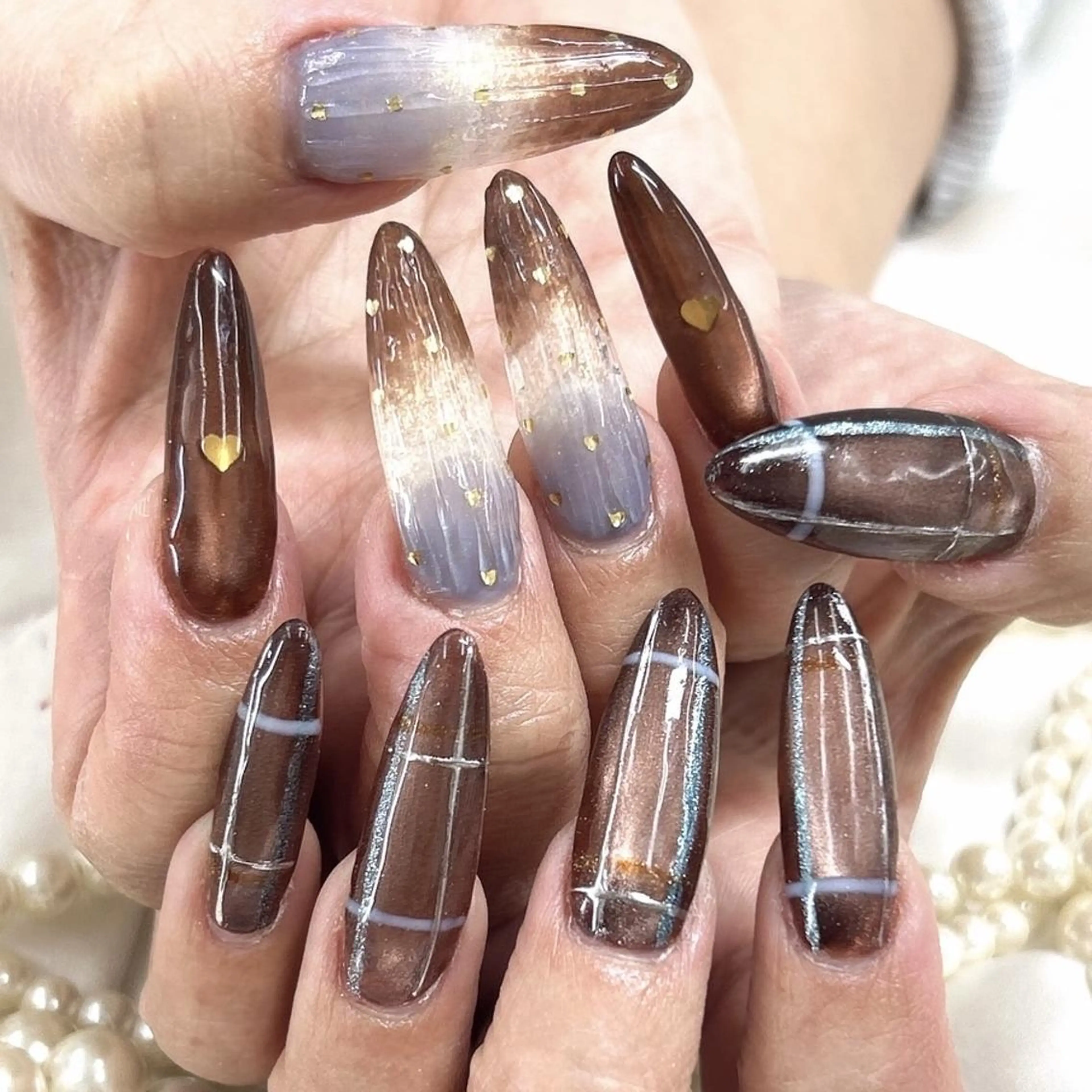 ネイル ハンドネイル Nail salon Honey Beeのネイルデザイン