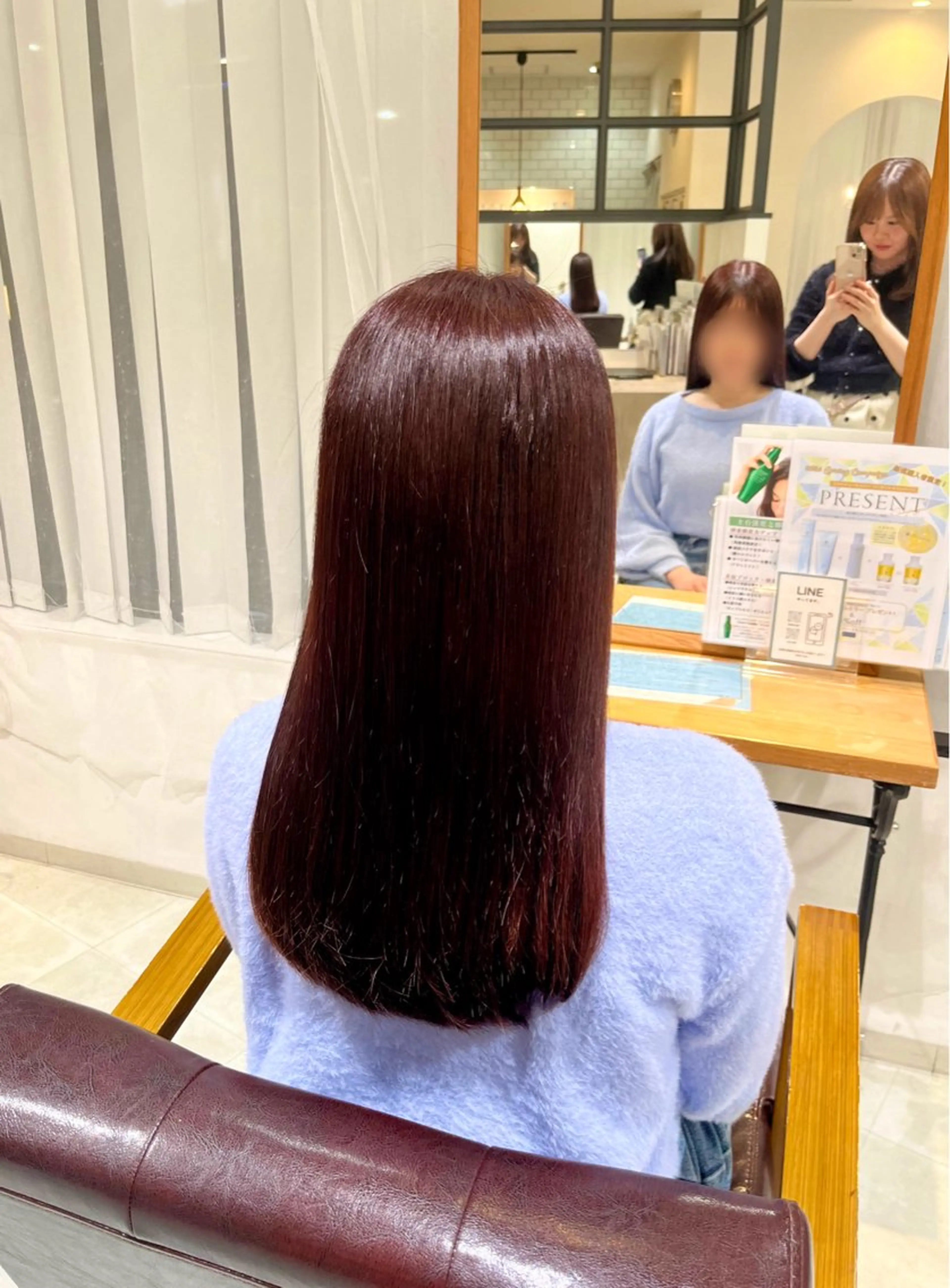 ロング カラー ヘアカラー 所 有紗のヘアスタイル