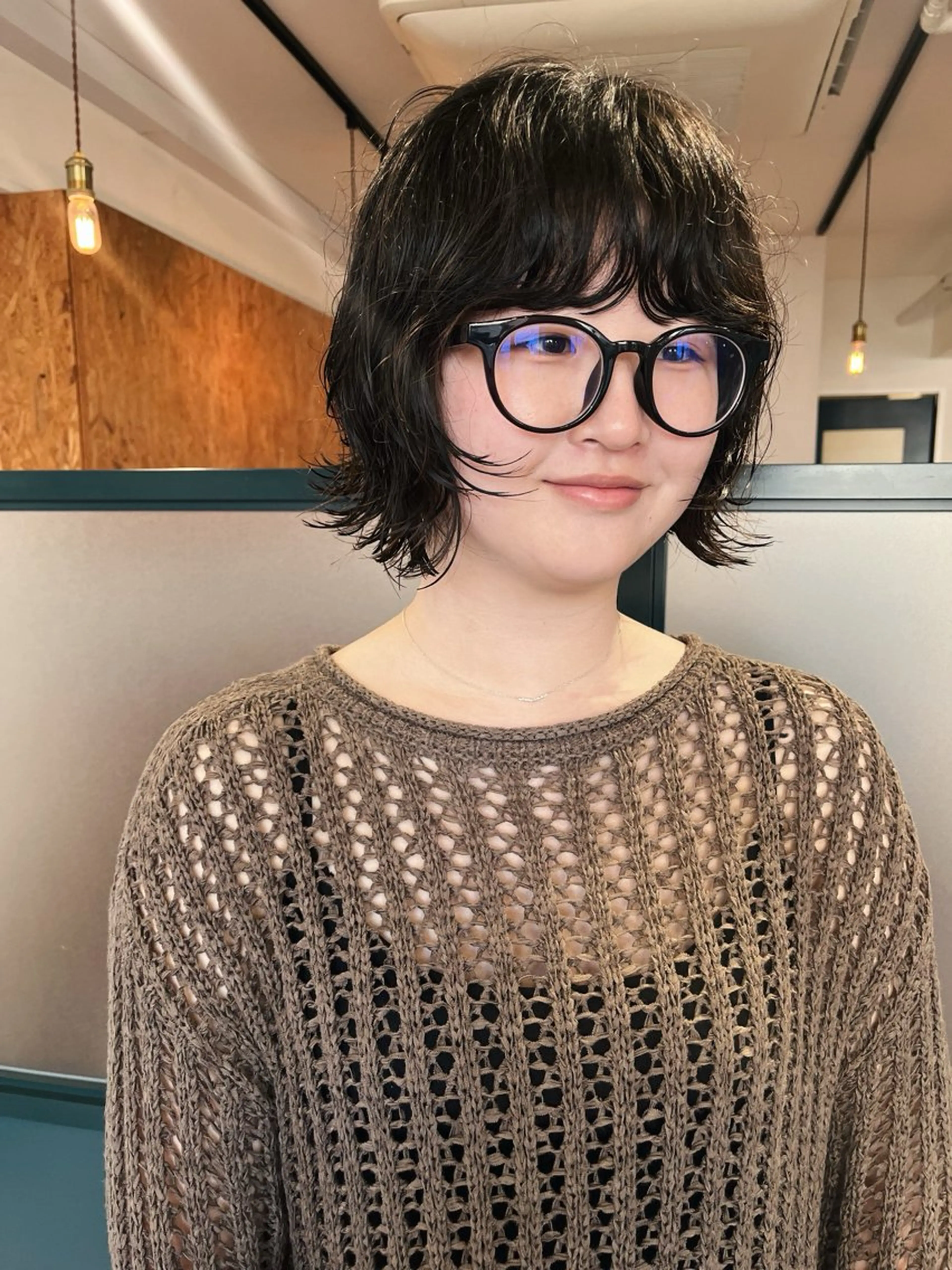 ショート パーマ カット パーマ 暖色/パーマ 🌼クニトウメイのヘアスタイル