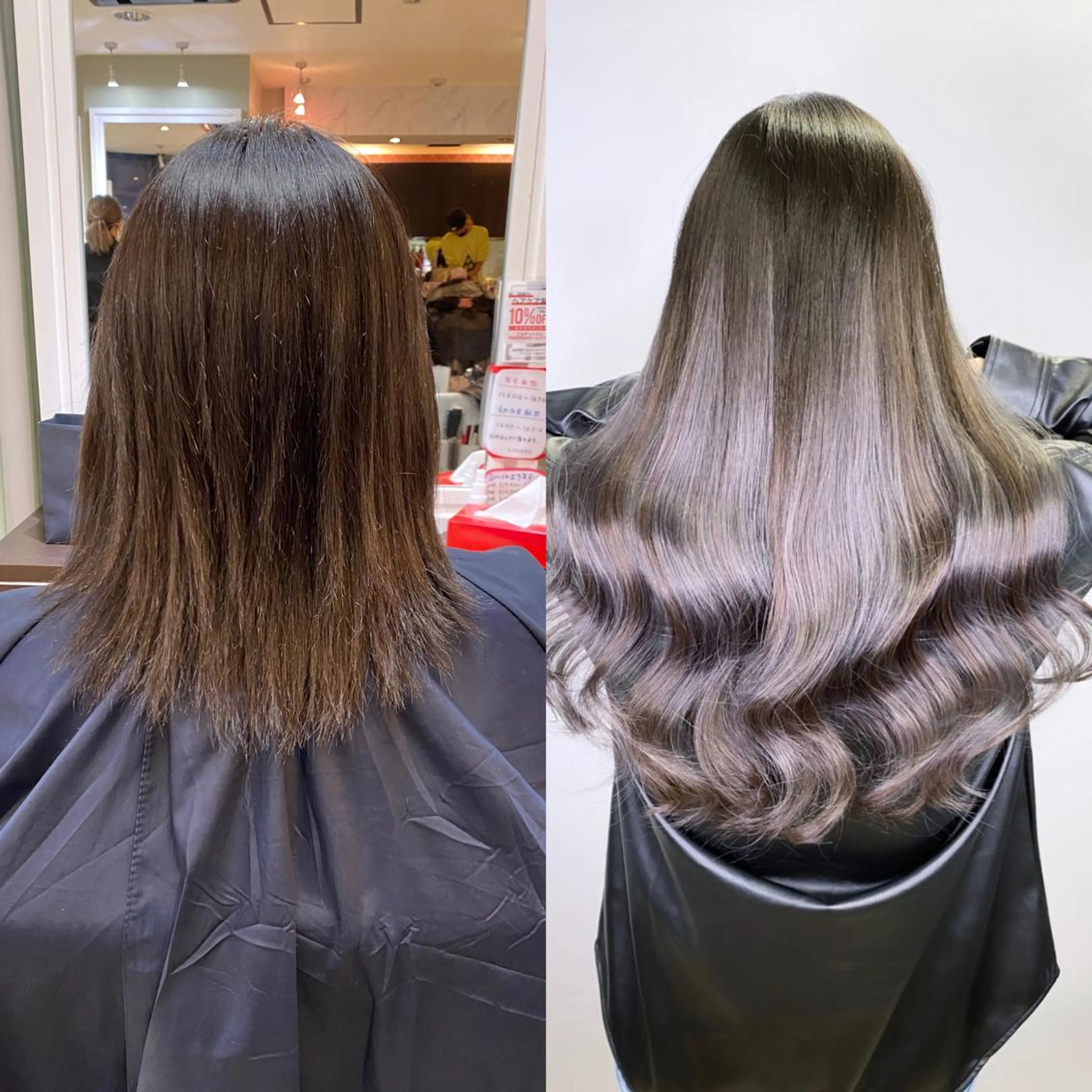 カラー バレイヤージュ ブリーチ ダブルカラー グラデーションカラー ハイライトカラー 💎馴染むエクステ× TOMO💎のヘアスタイル