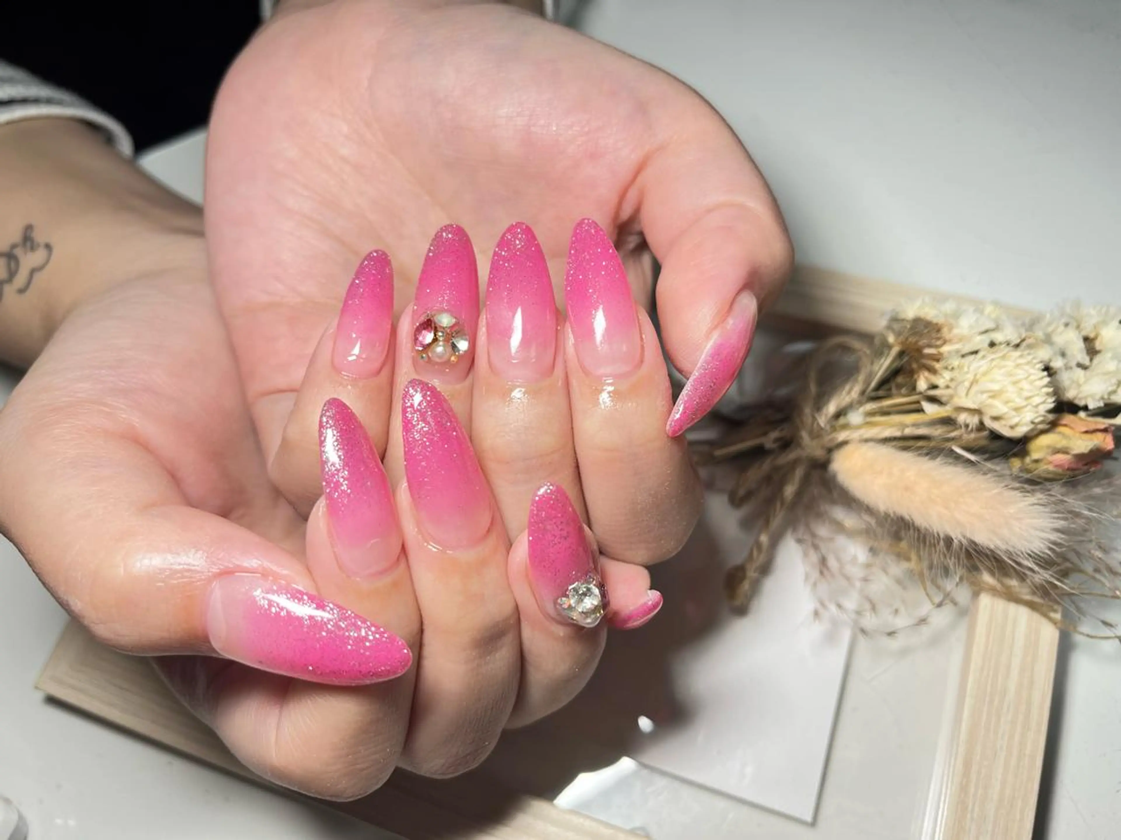 ネイル アートネイル グラデーション Nail salon Caco.のネイルデザイン