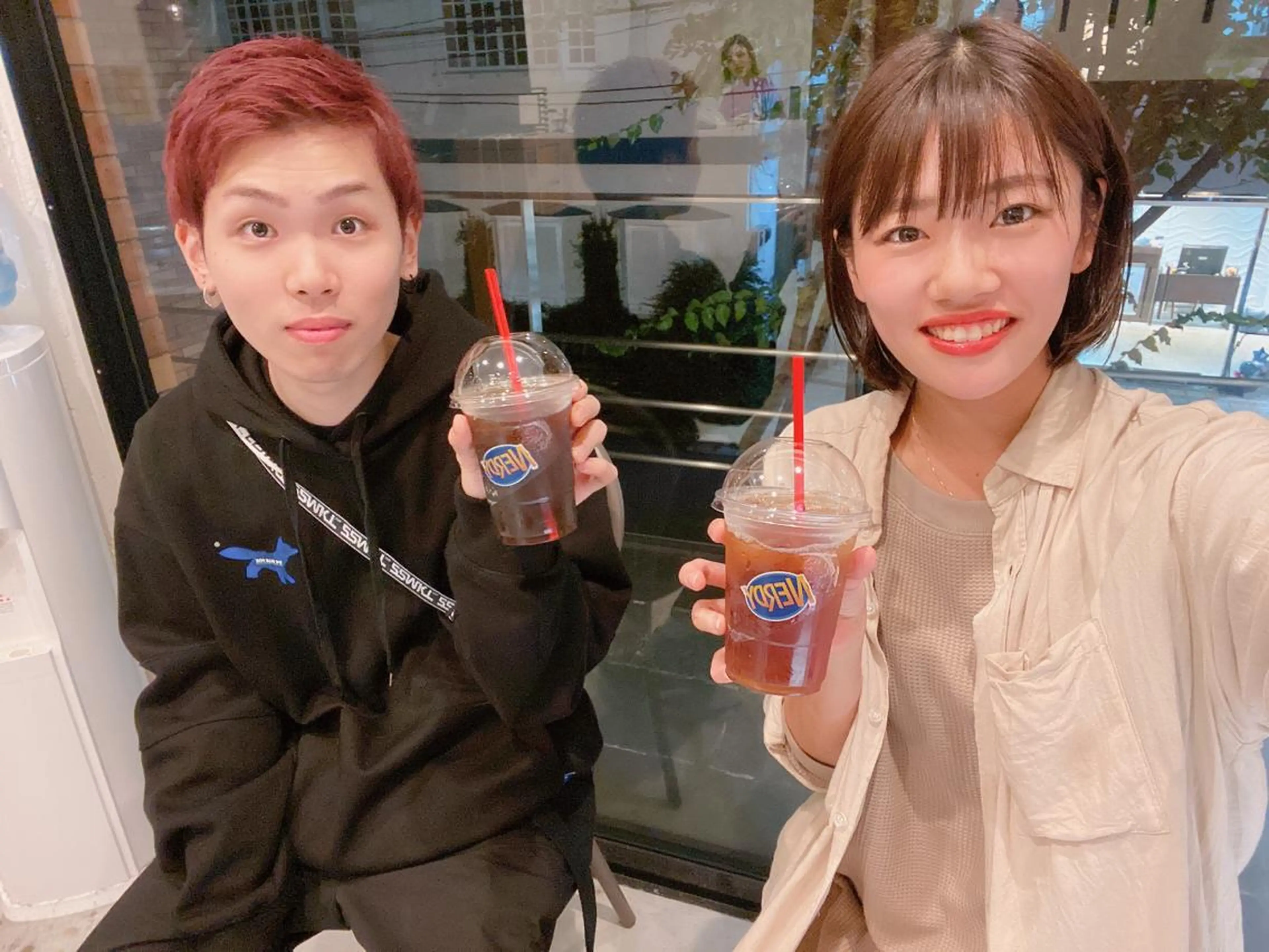 ショート カラー パーマ ヘアアレンジ メンズ メンズブリーチ ブリーチ ピンクカラー ヘアカラー ちこ .のヘアスタイル