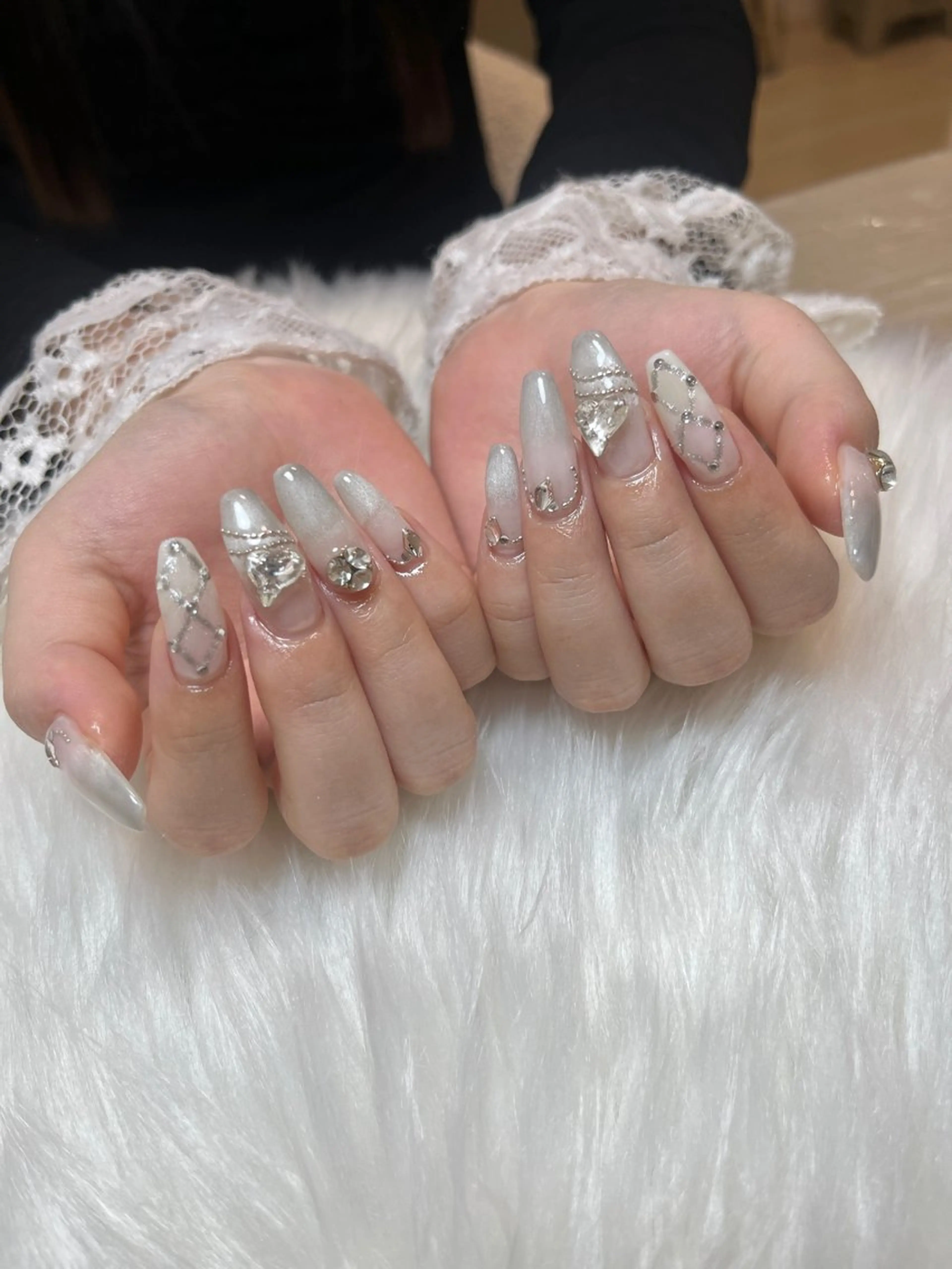 ネイル 持ち込み ems nail salon須磨のネイルデザイン