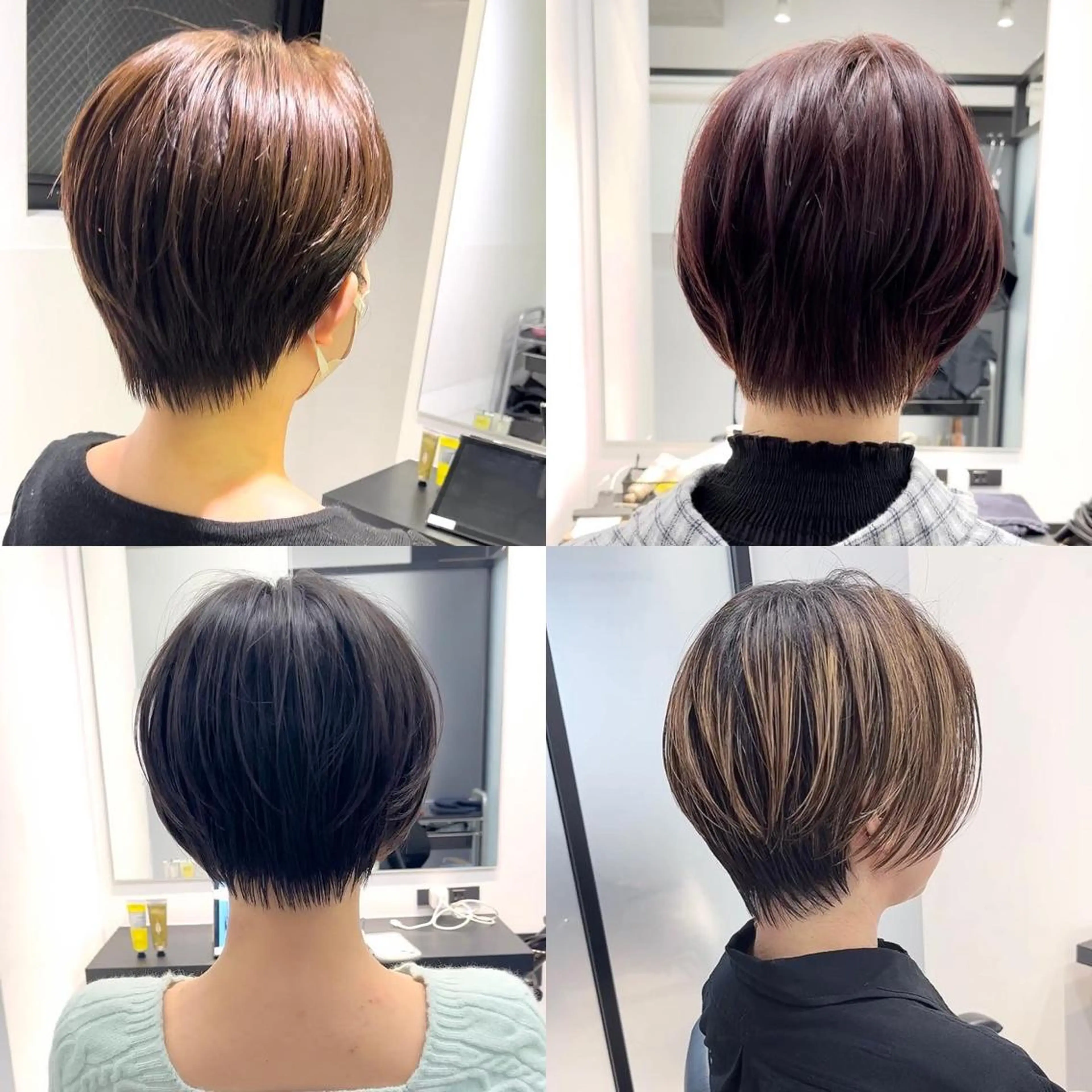 ショート カラー ショートヘア、ボブ こやさん　コヤマのヘアスタイル