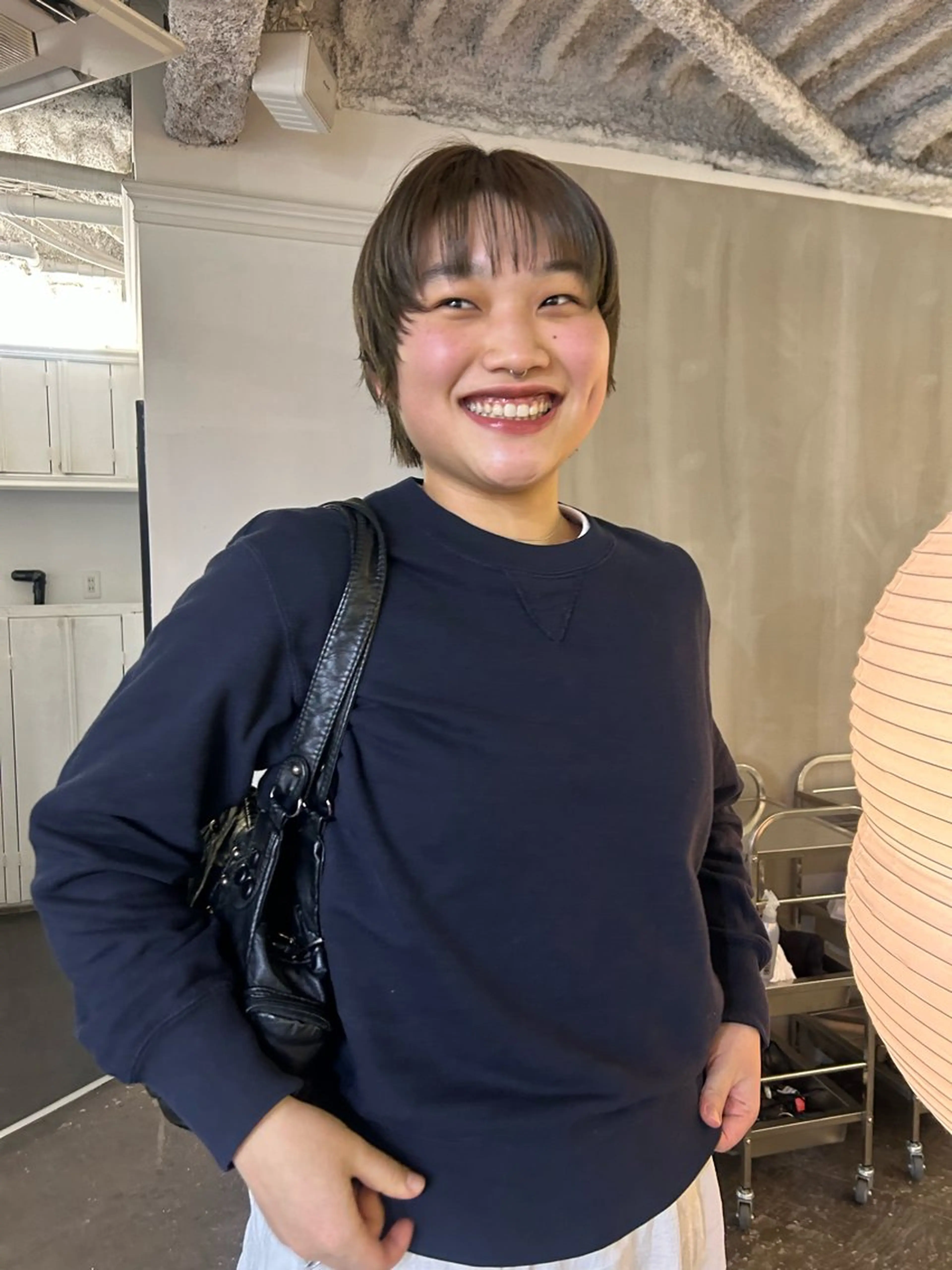 ショート 中谷 友莉花のヘアスタイル