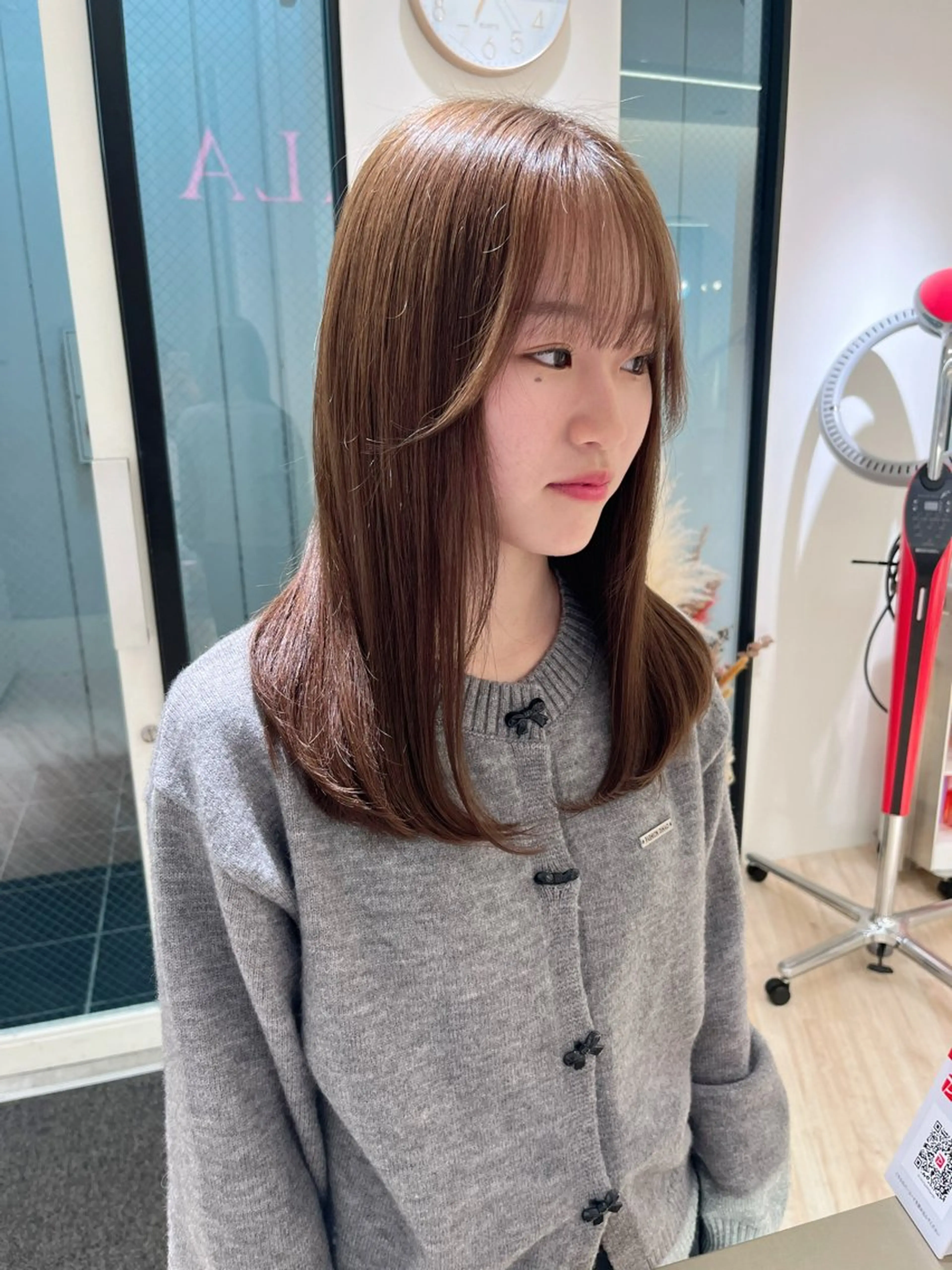 セミロング カラー ヘアカラー ParveMix / 山本 玲南🫧🪽のヘアスタイル