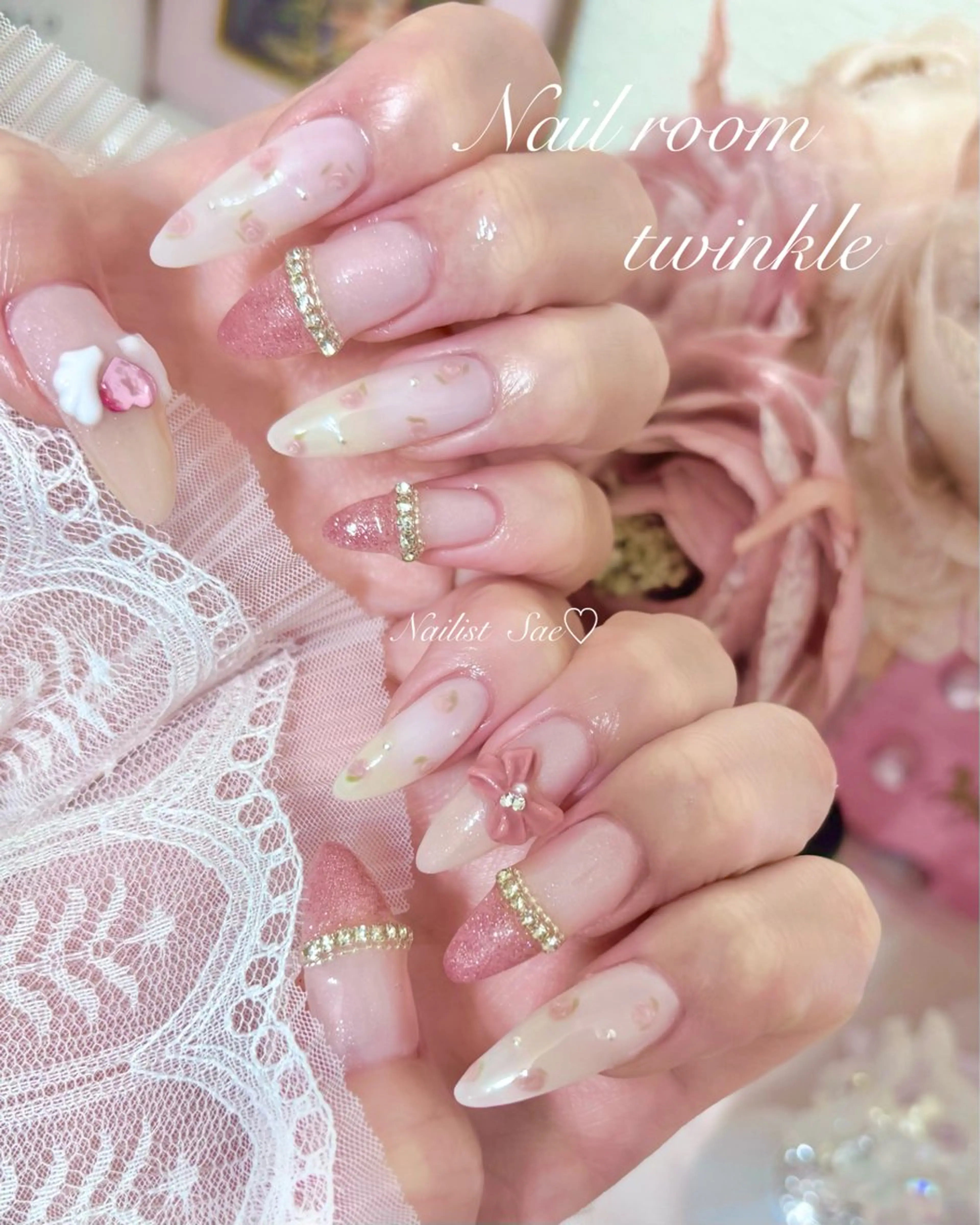 ネイル Nail room twinkleのネイルデザイン