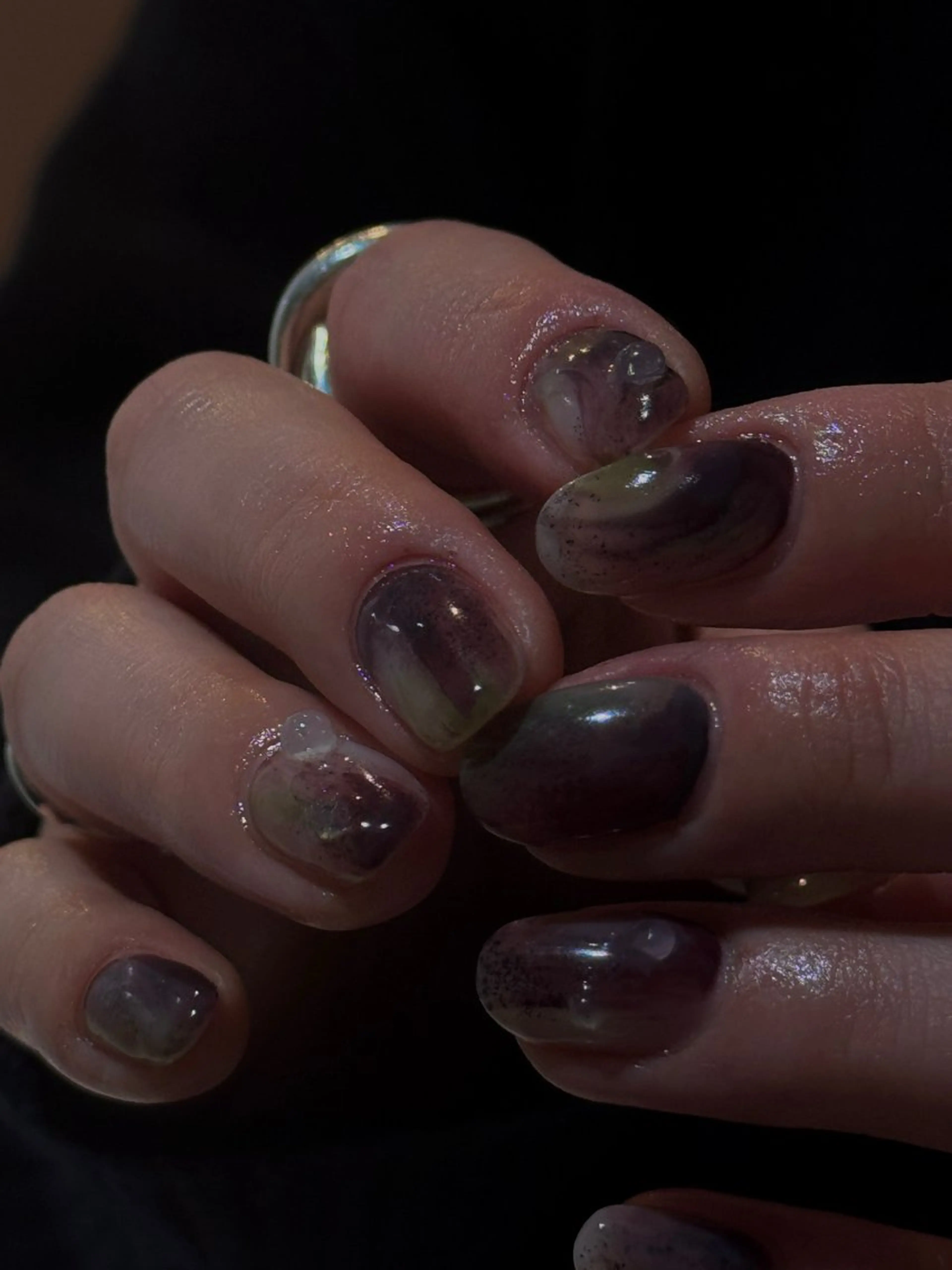 ネイル ニュアンスネイル GO TODAY 新宿Ciel店所属・岩井 柚樹のネイルデザイン