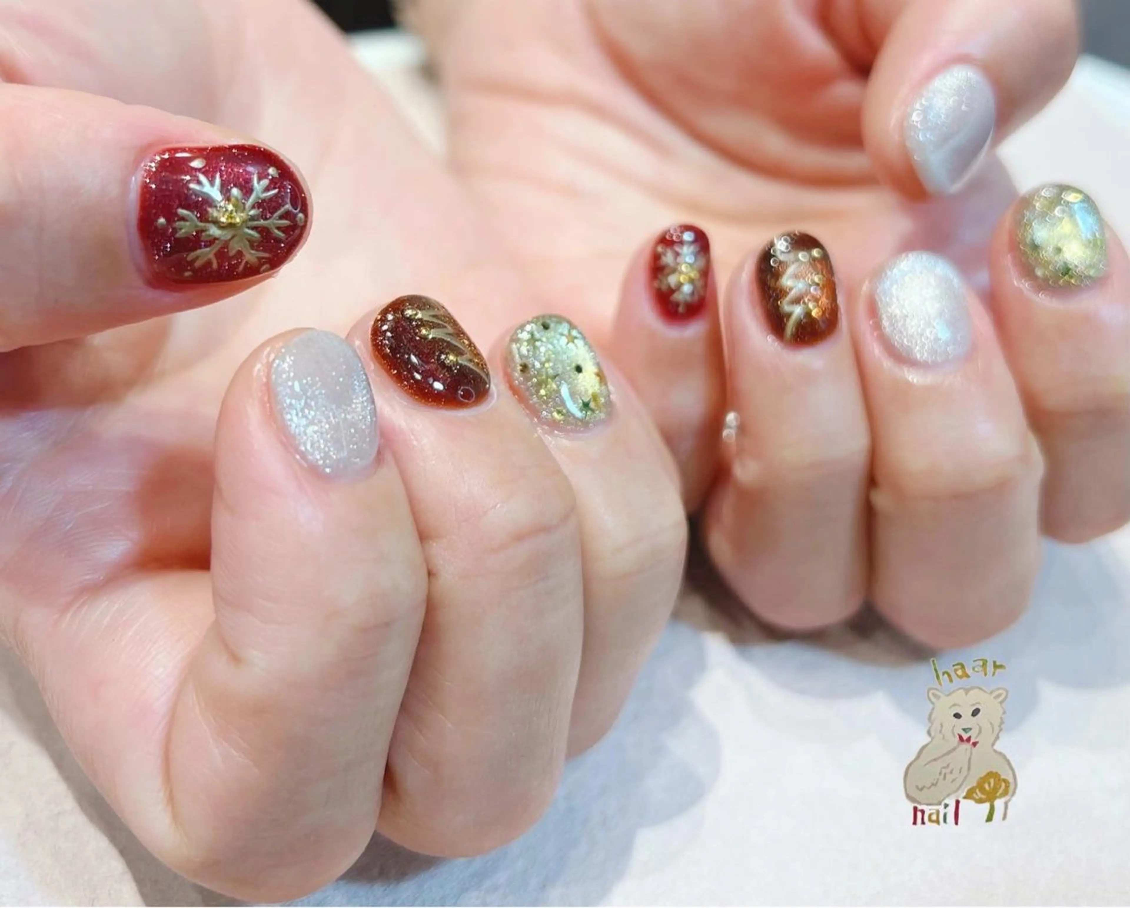 ネイル ハンドネイル 深田 加代のネイルデザイン