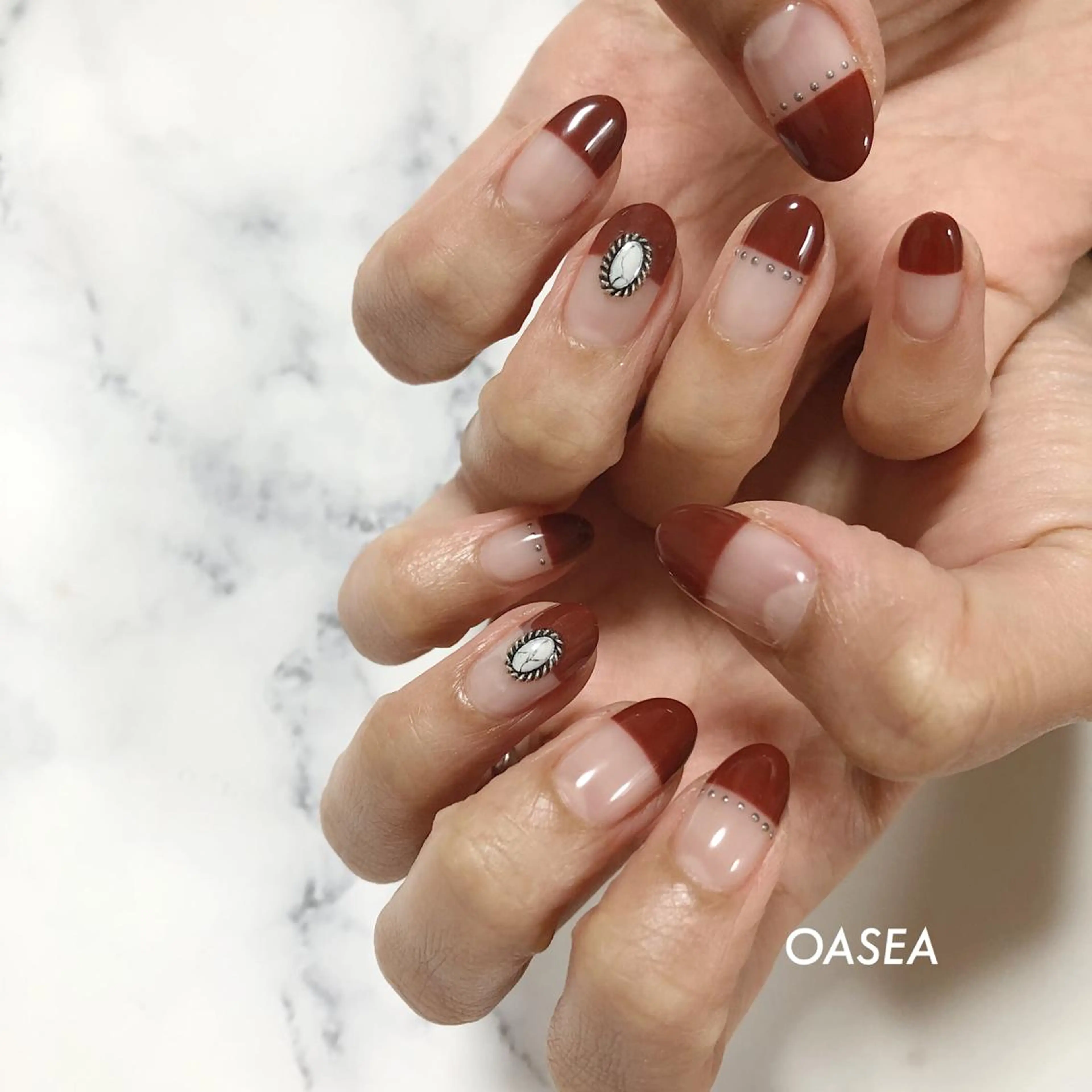 ネイル アートネイル ハンドネイル 🌞💜 KAORI 🌴のネイルデザイン