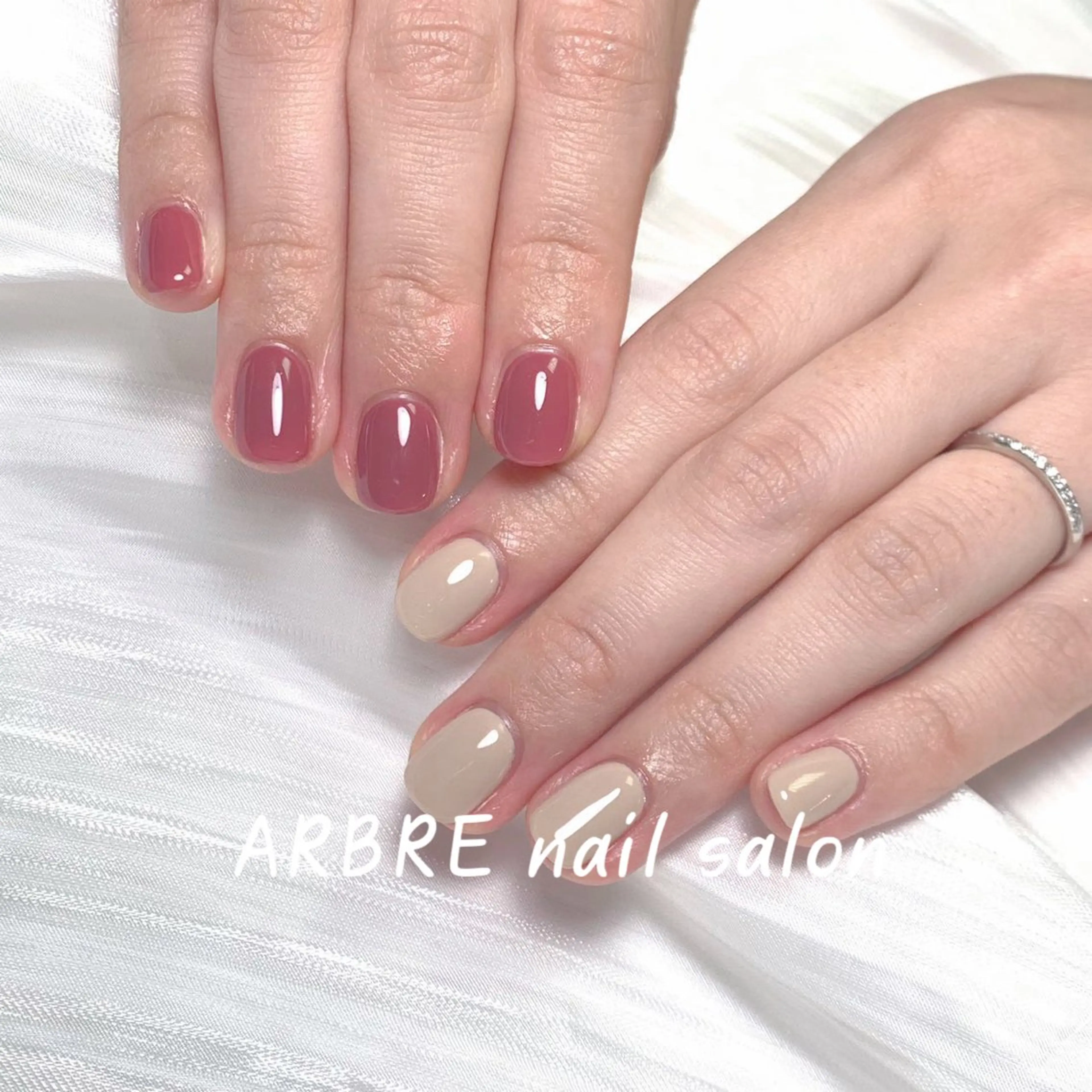 ネイル ハンドネイル ハンドケア ARBRE nailsalonのネイルデザイン