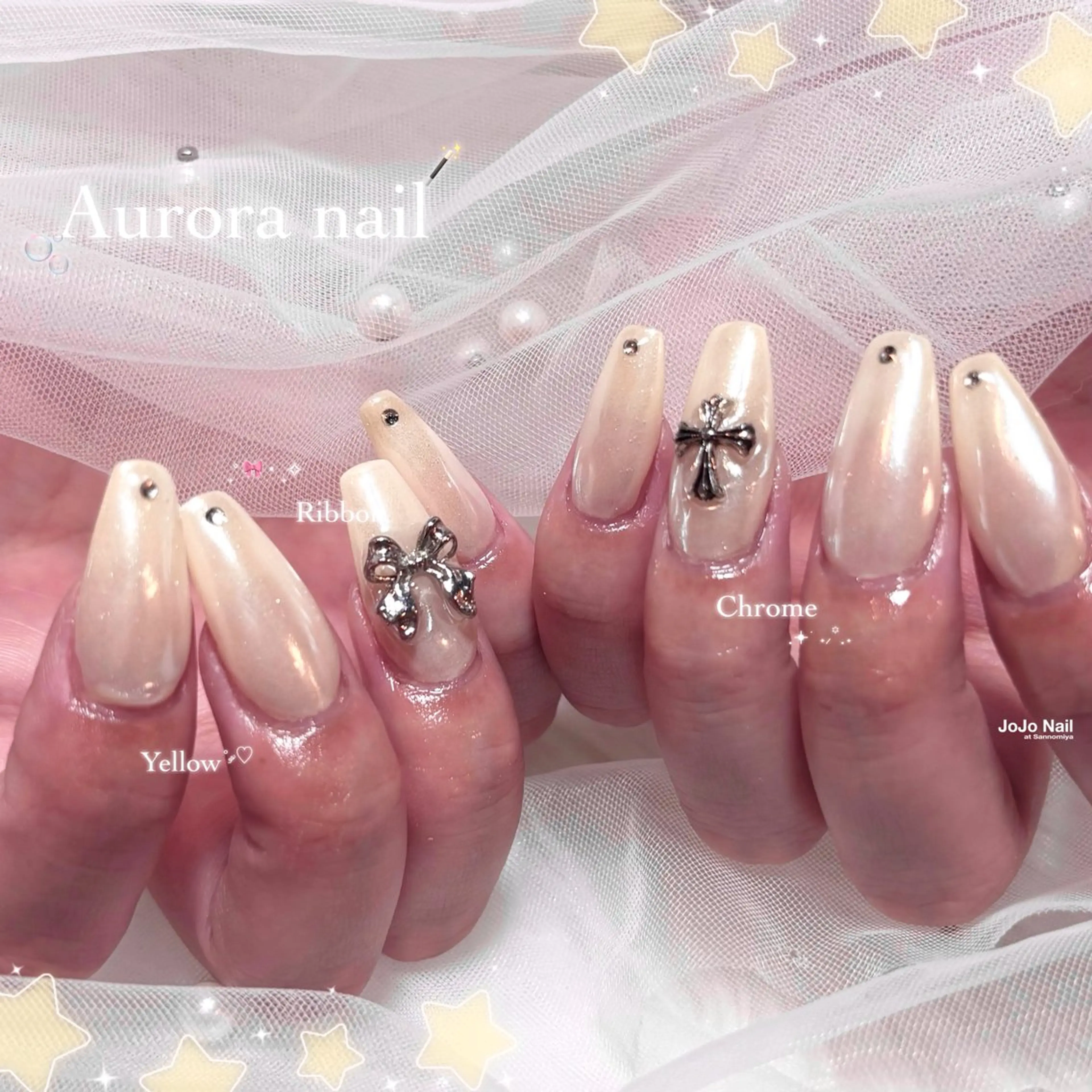 ネイル SERINA.K /JOJO@三宮のネイルデザイン