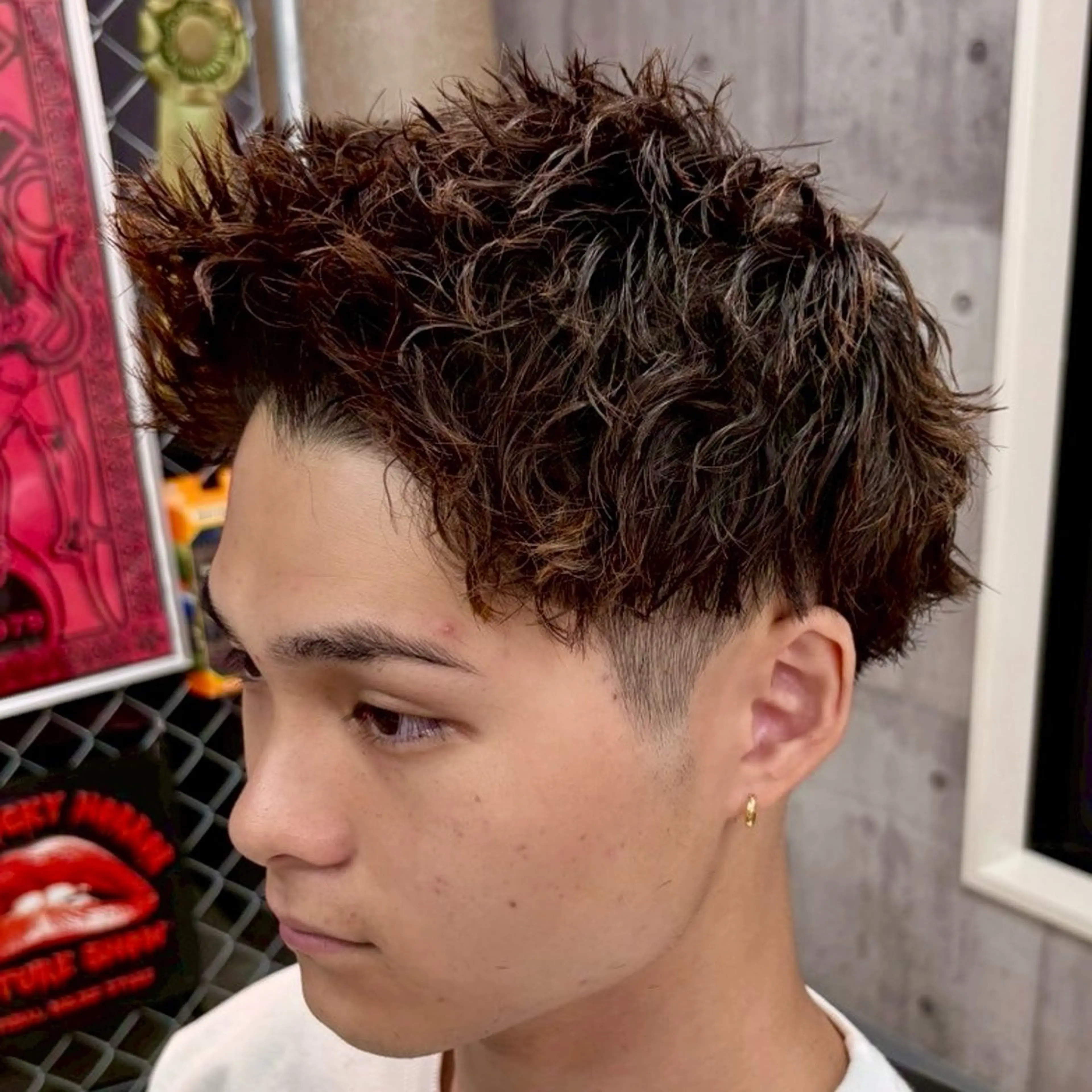 パーマ メンズ MENIN メンズ サロン　望月　涼太のヘアスタイル