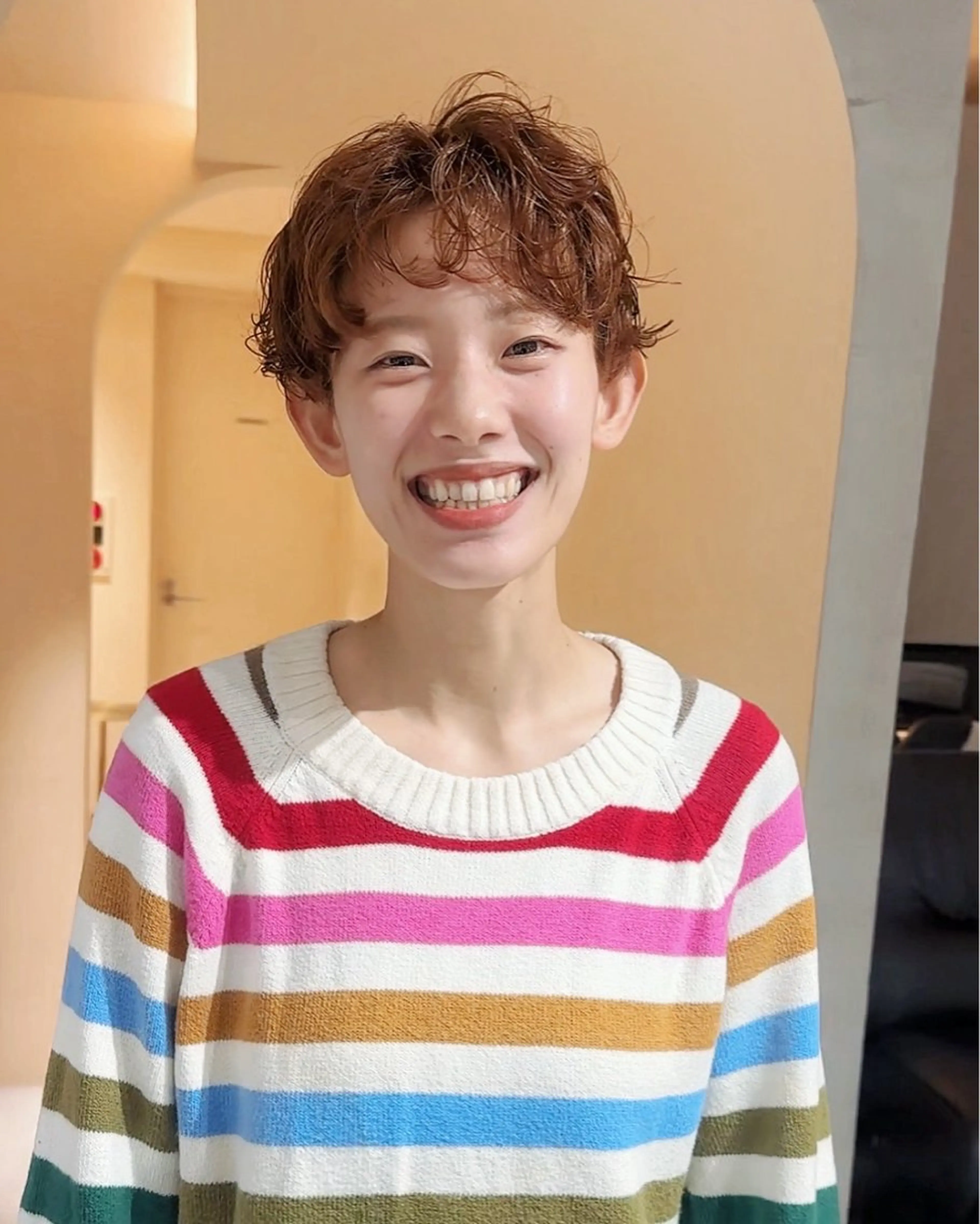 ショート パーマ ショートヘア hyuga/パーマ /ニュアンスパーマのヘアスタイル