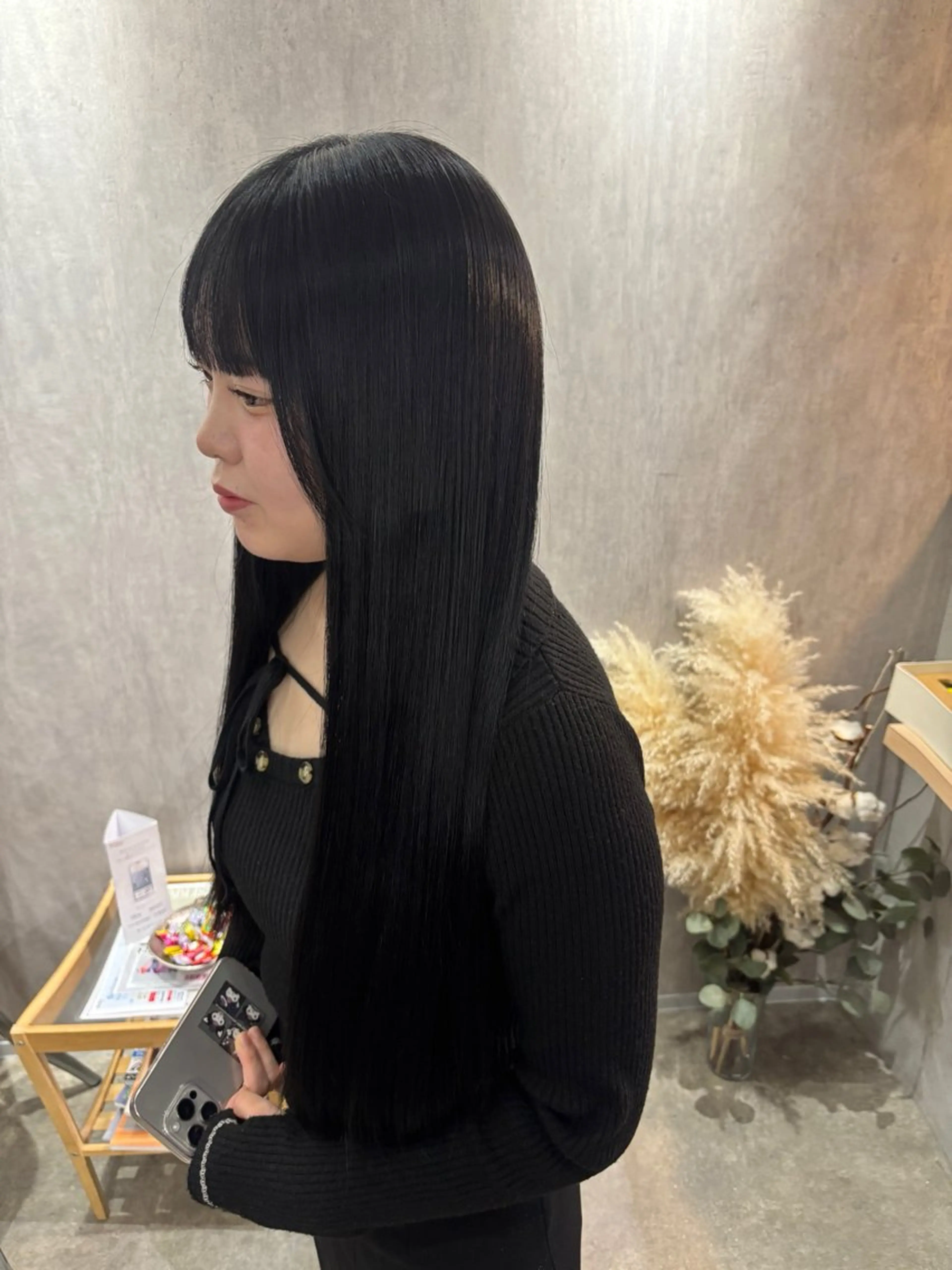ロング カット ヘアカラー 石原 望来のヘアスタイル