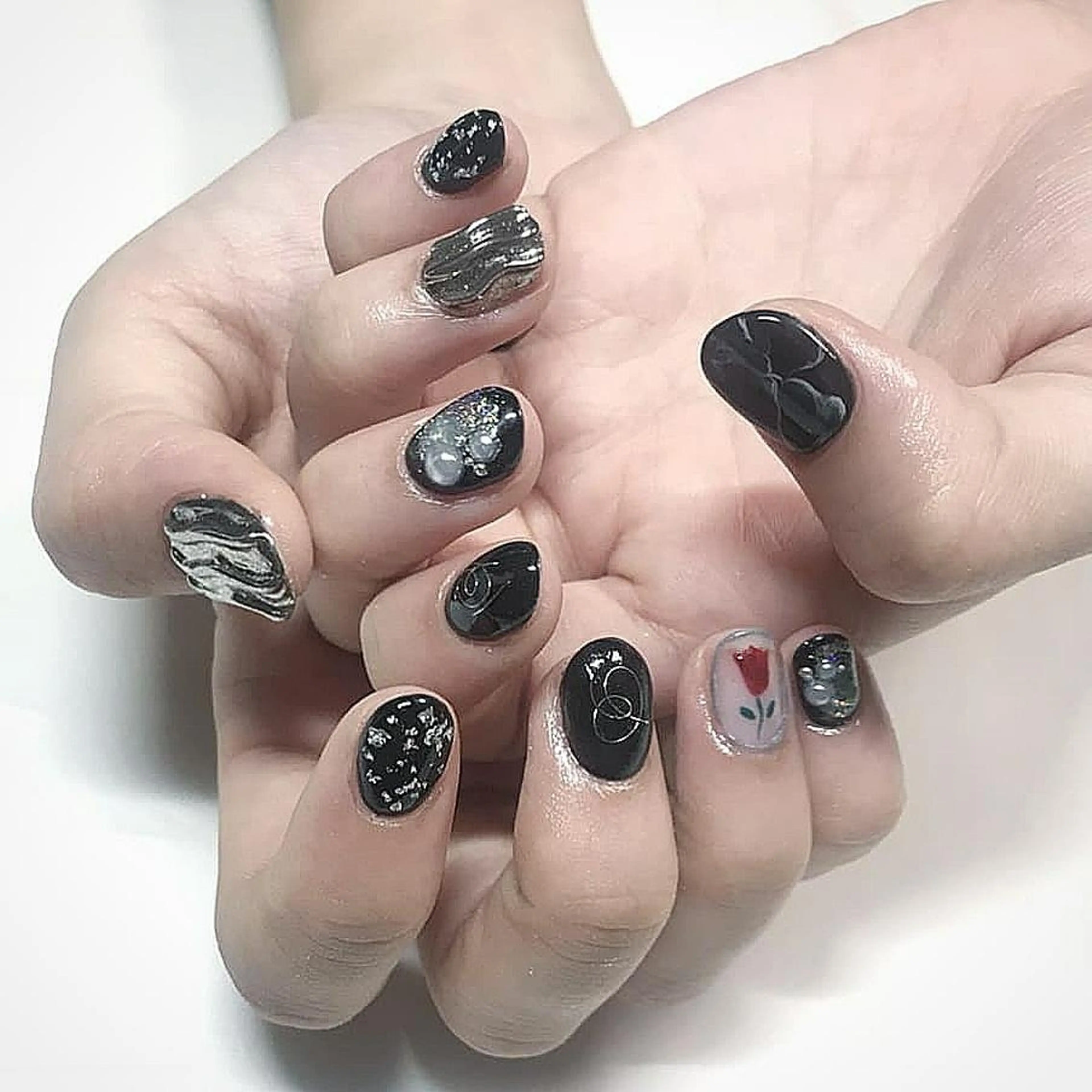 ネイル ニュアンスネイル ハンドネイル ハンドケア lylynail YUUKAのネイルデザイン