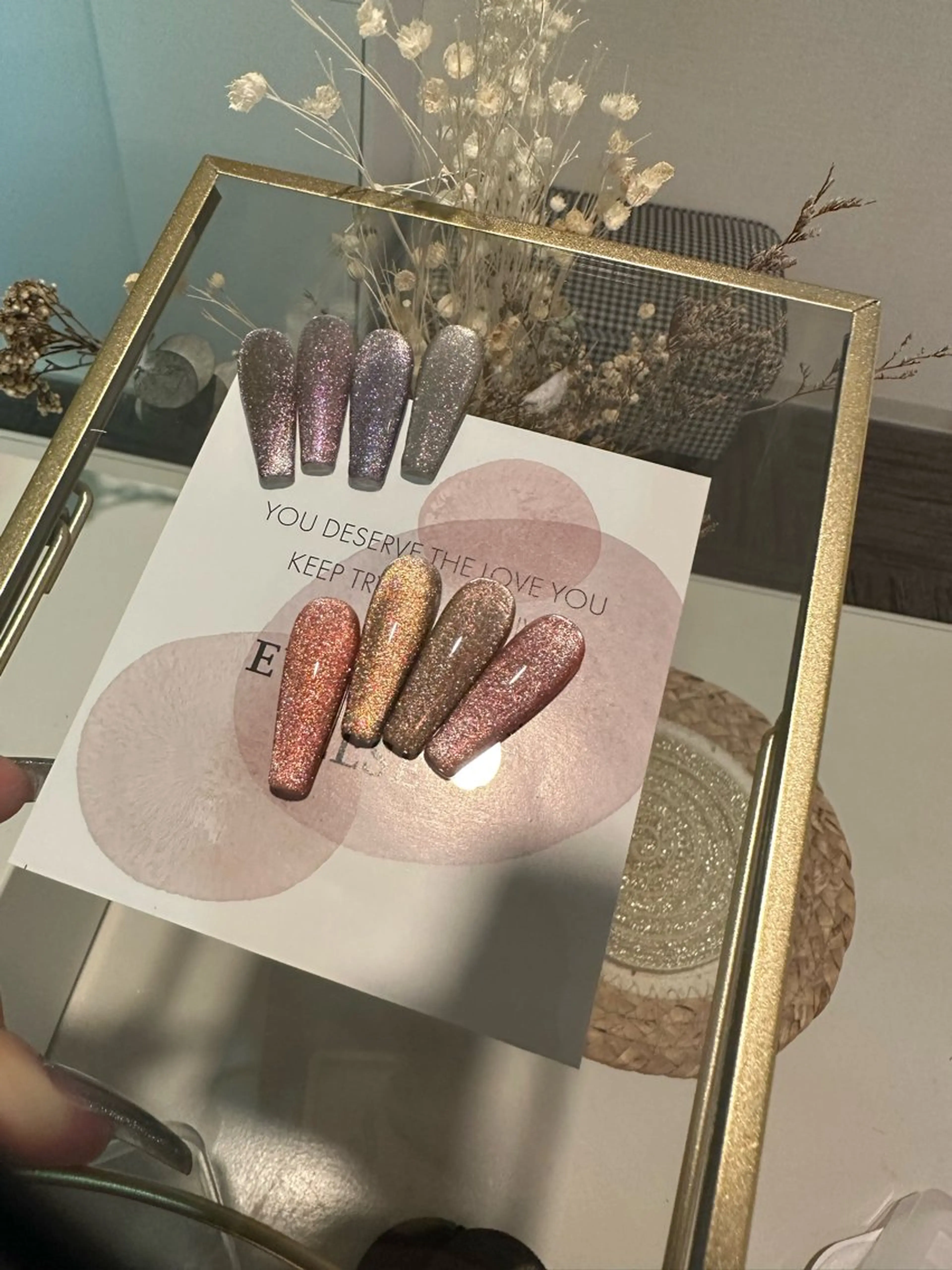 ネイル マグネットネイル 🎀 D.d _nailのネイルデザイン