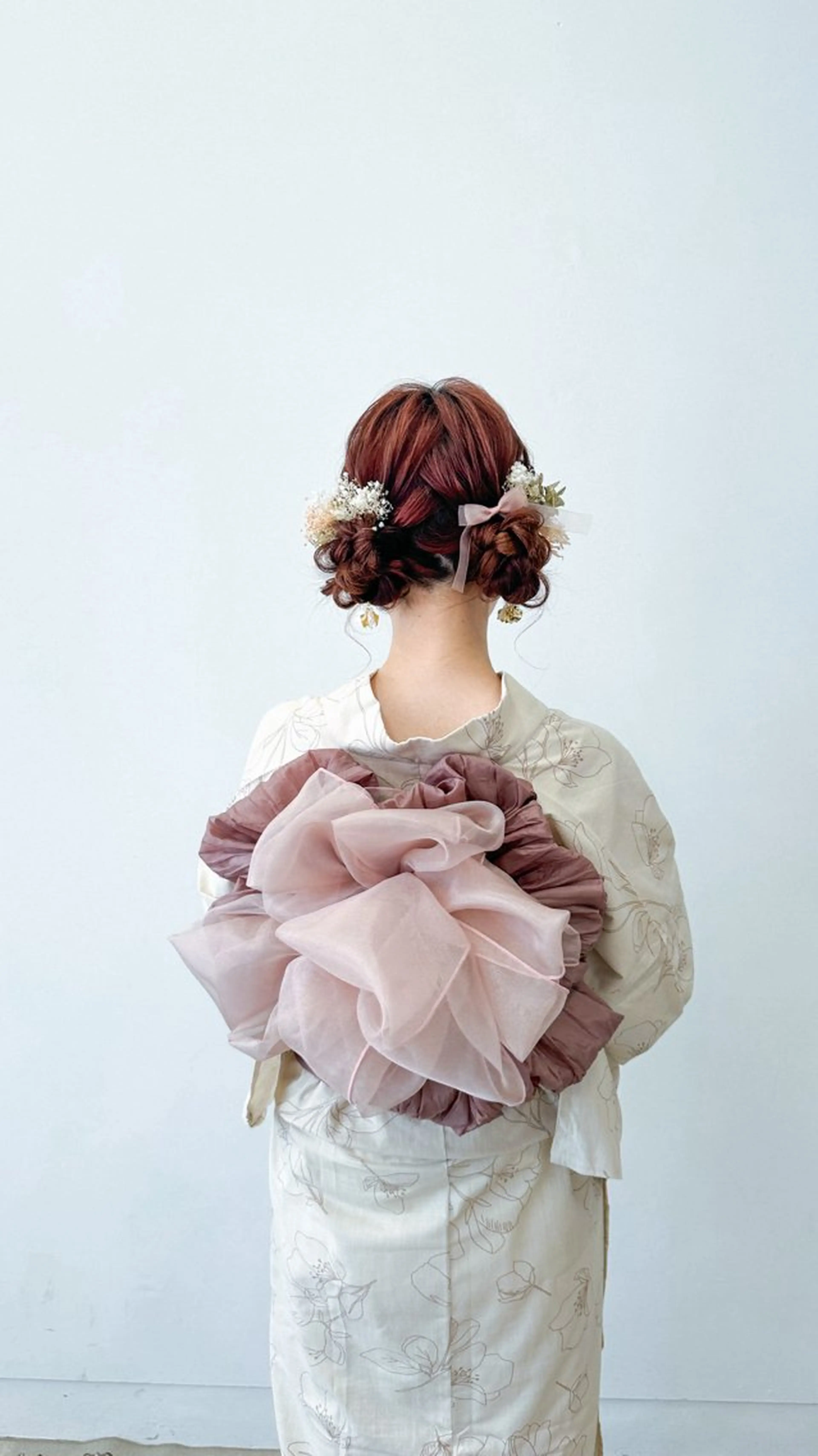 ヘアアレンジ ヘアメイク🌷 着付👘ハルのヘアスタイル