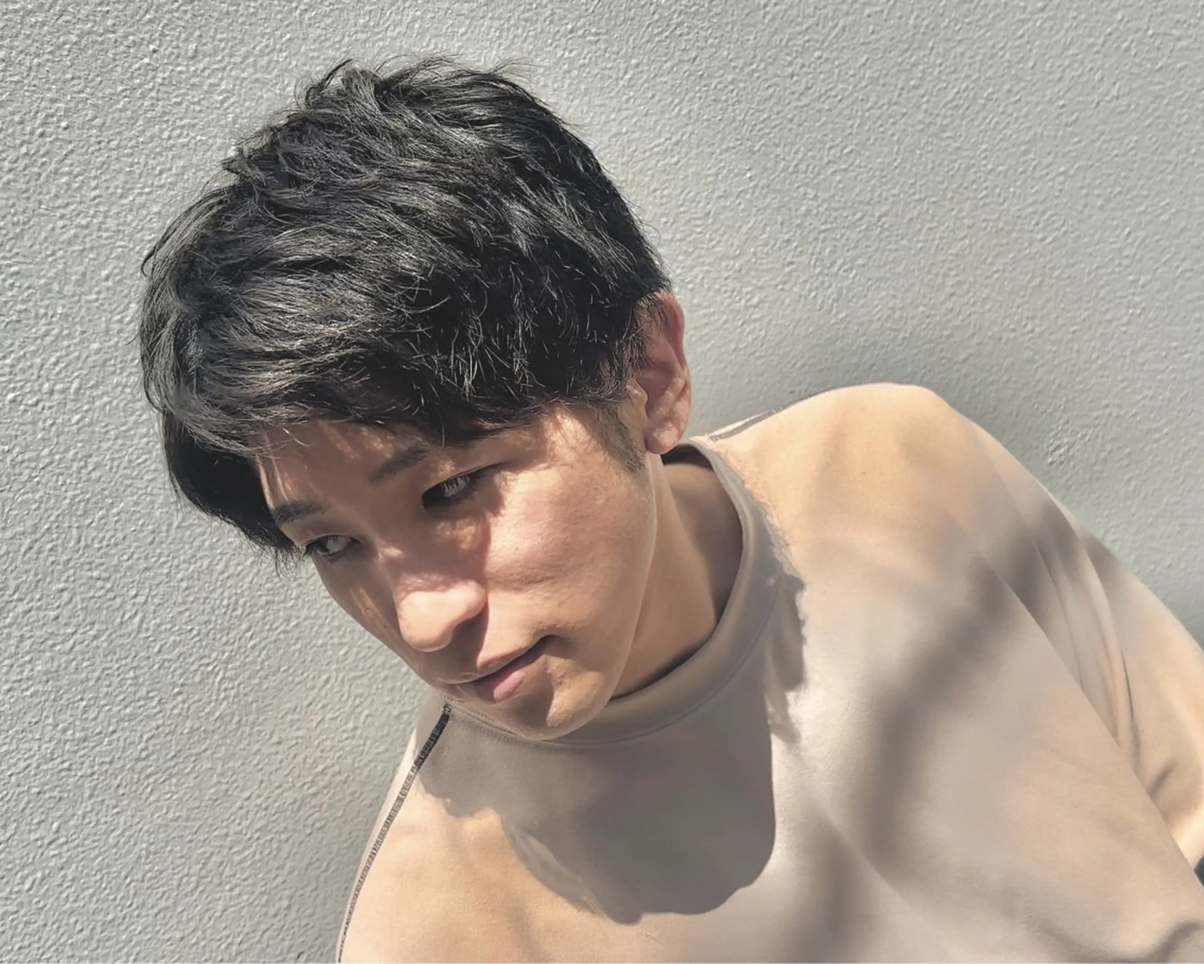 ショート カラー パーマ ヘアアレンジ メンズ マッシュ カット ミドウチ アヤカのヘアスタイル