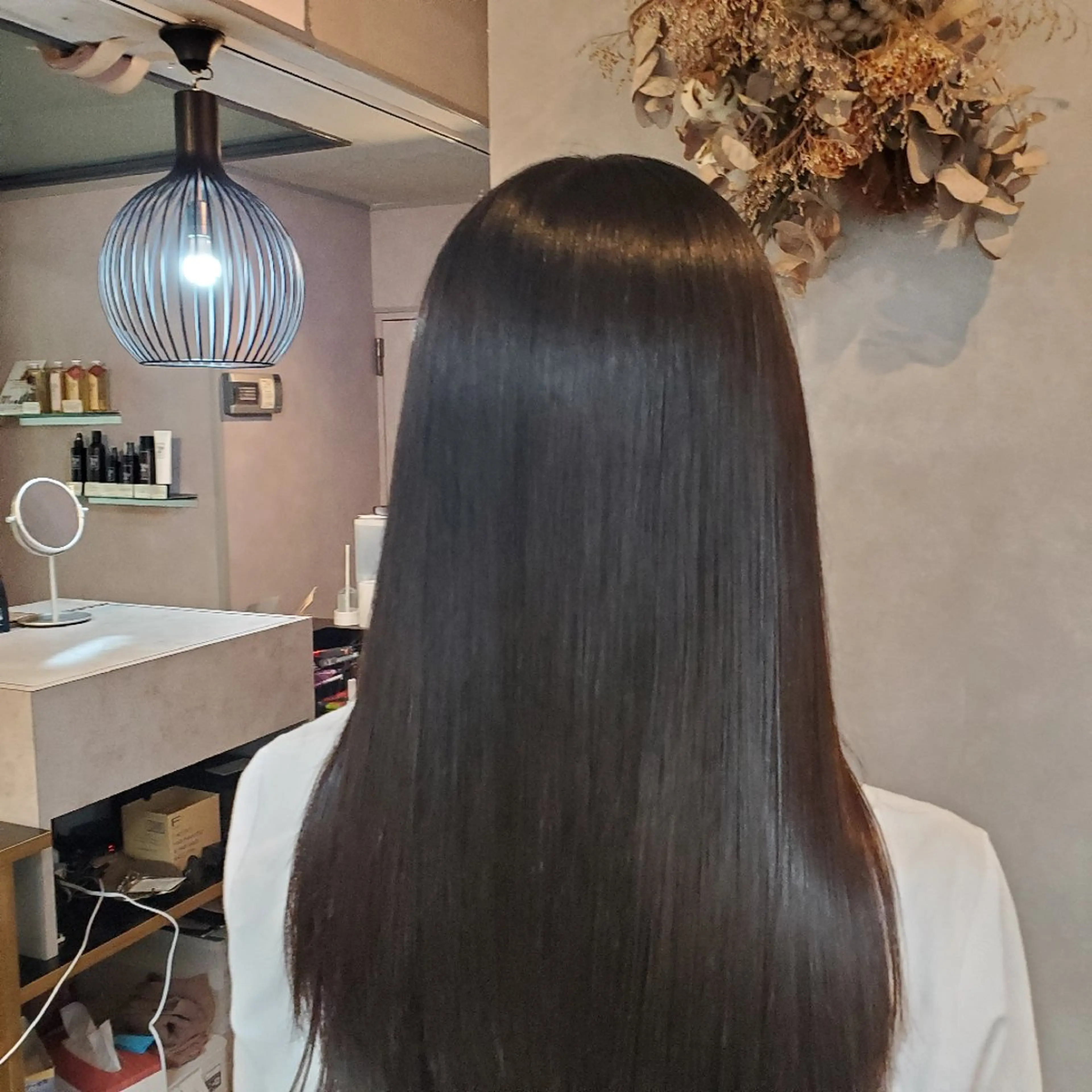 ロング カラー 透明感カラー トリートメント 手島 大貴のヘアスタイル