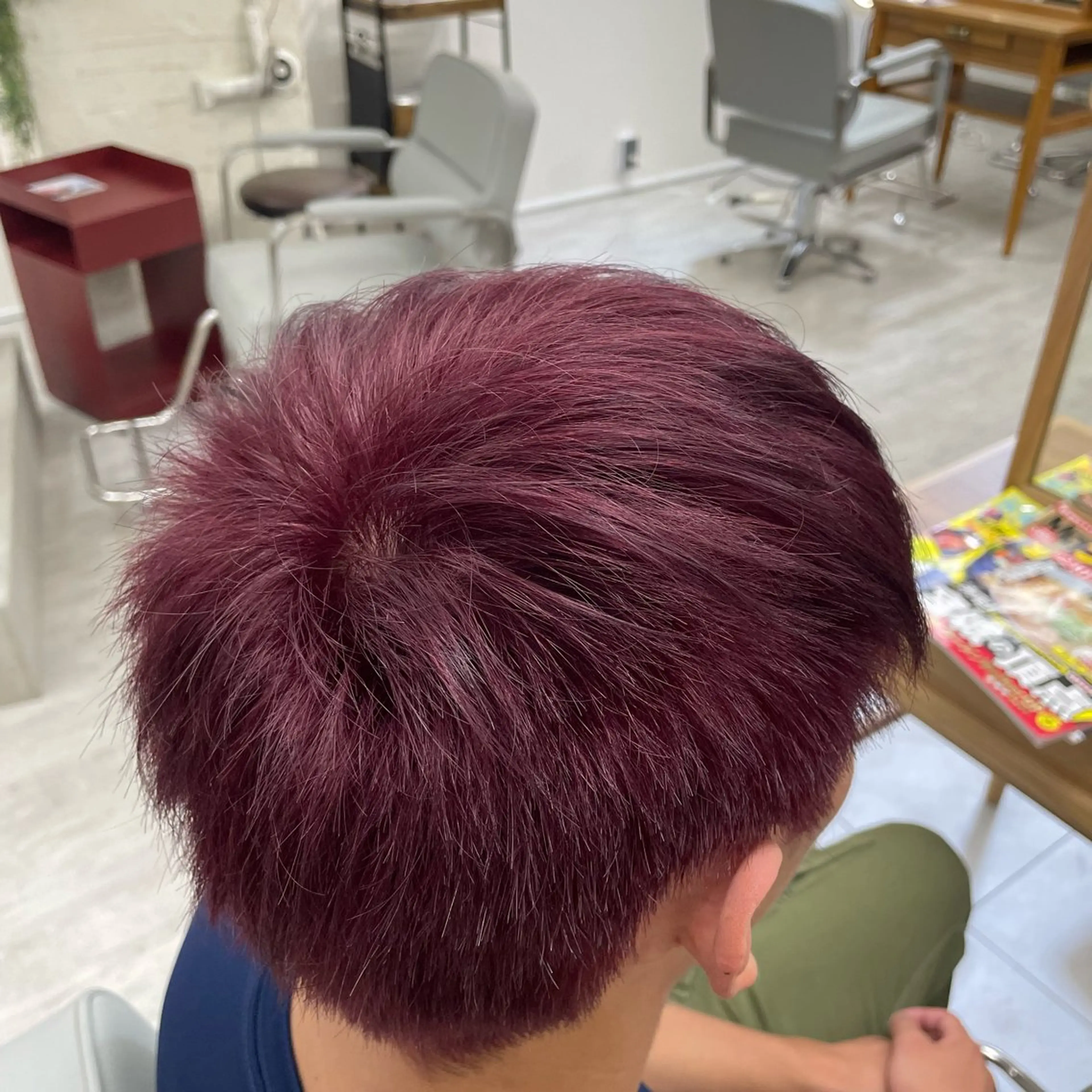 カラー メンズ Nest千葉颯 メンズパーマ/カットのヘアスタイル