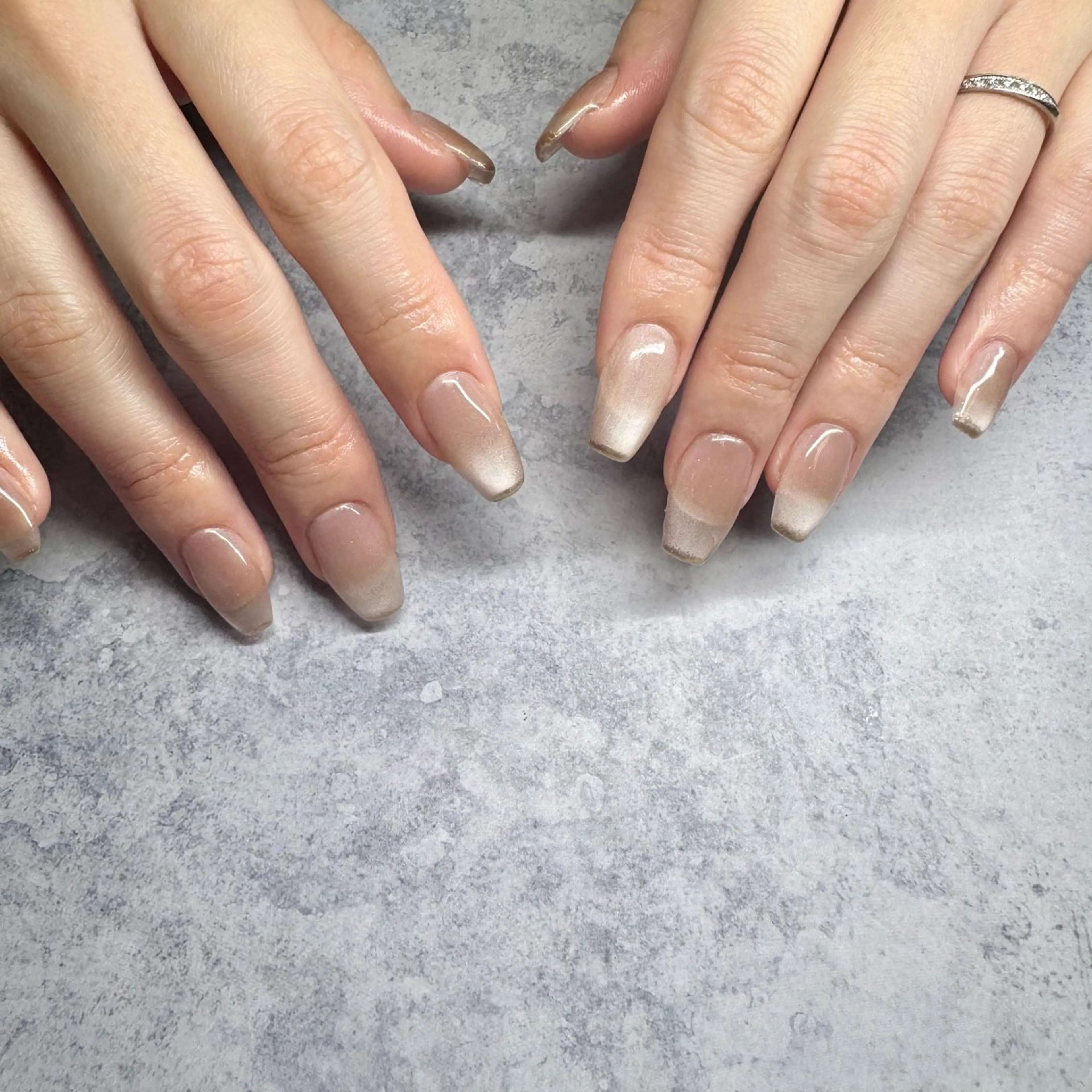 ネイル マグネットネイル ハンドネイル chai.上本町 UNRIのネイルデザイン