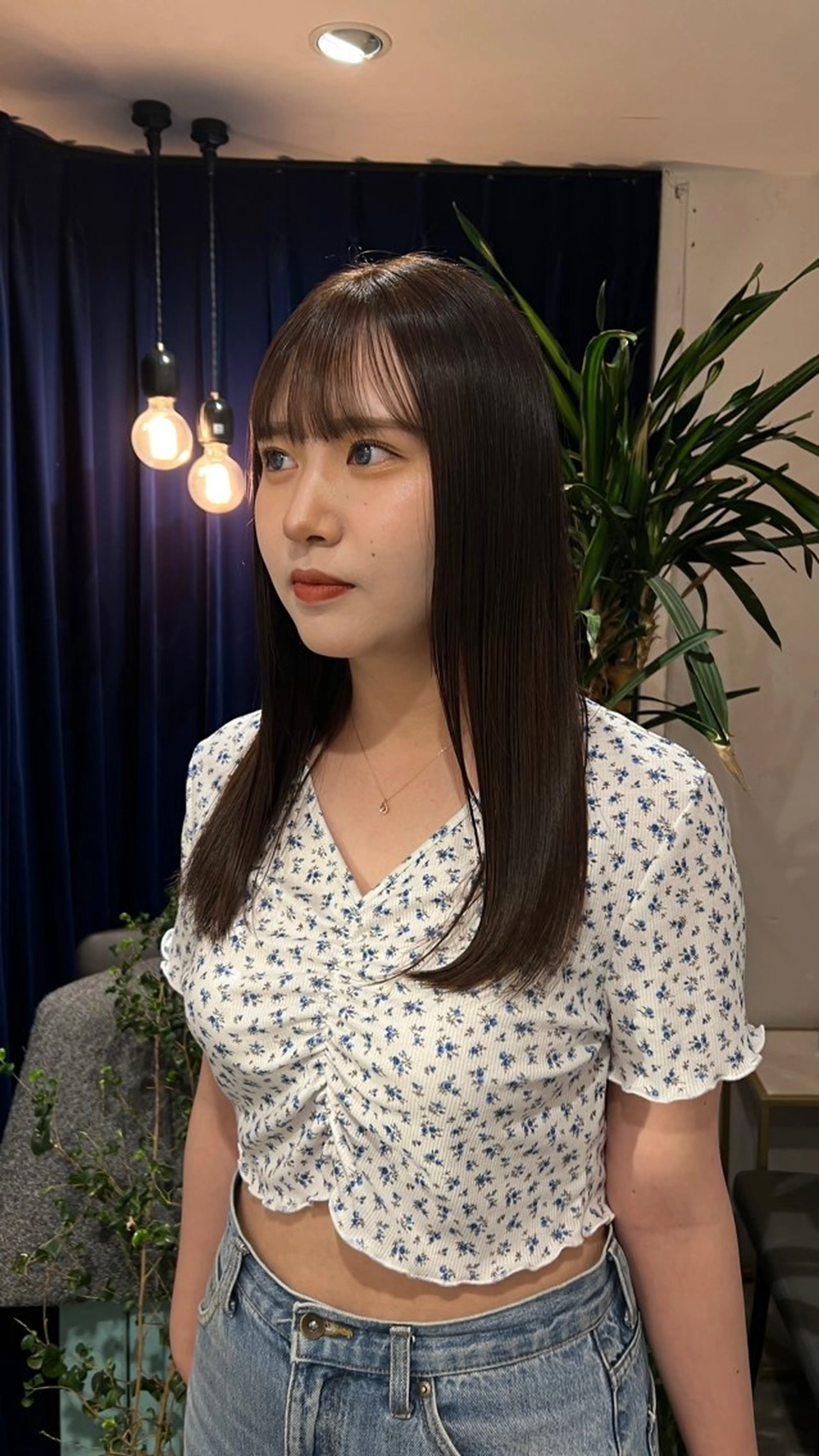 セミロング カラー ☆ HARUKA ☆のヘアスタイル