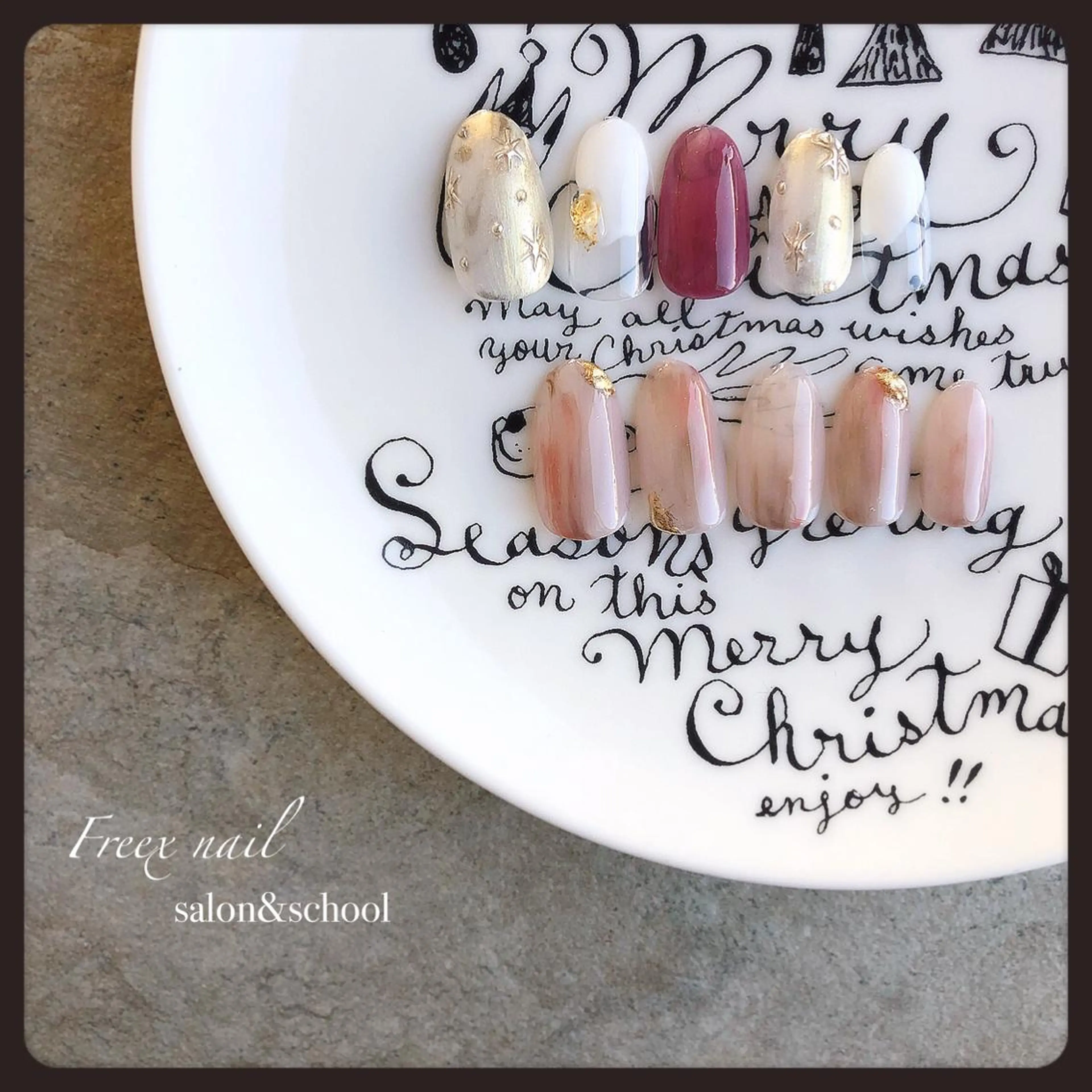 ネイル ハンドネイル ハンドケア freex nail /ニュアンス/個性派のネイルデザイン