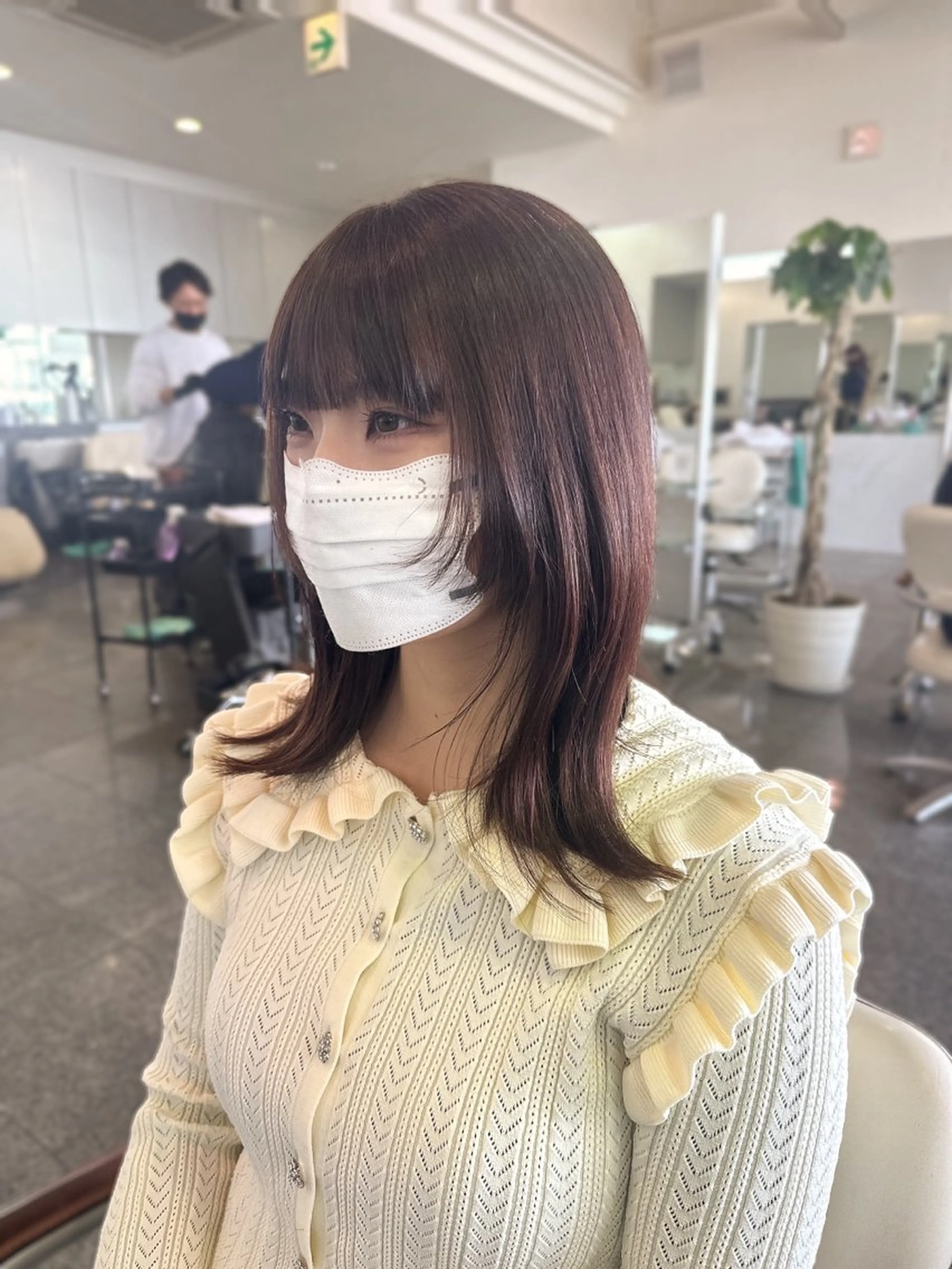 ミディアム カラー 🫧ヒシダアキ taboo.i🫧のヘアスタイル