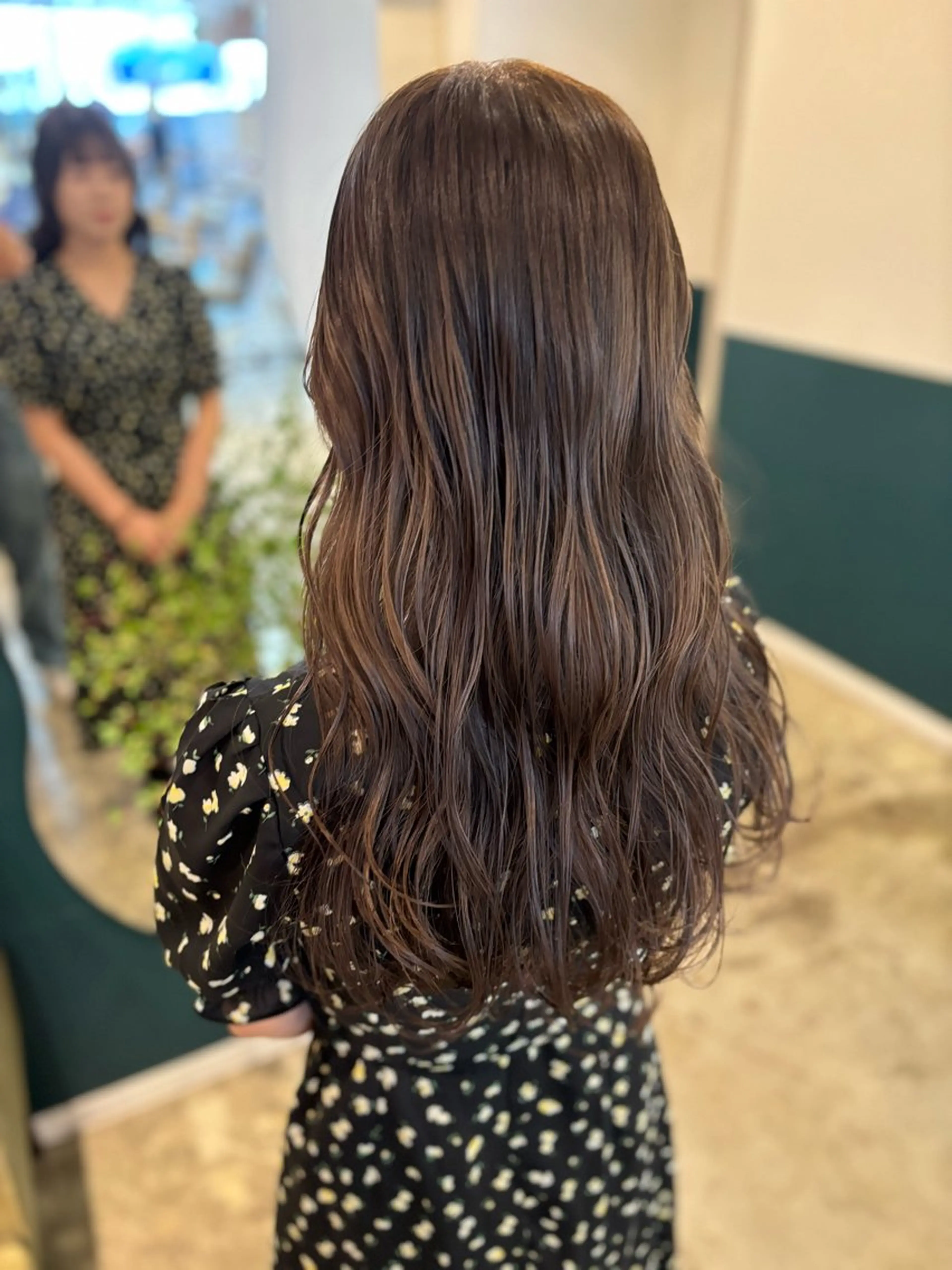 ロング カット ヘアカラー ☁️RIKA☁️ @ri2_____bのヘアスタイル