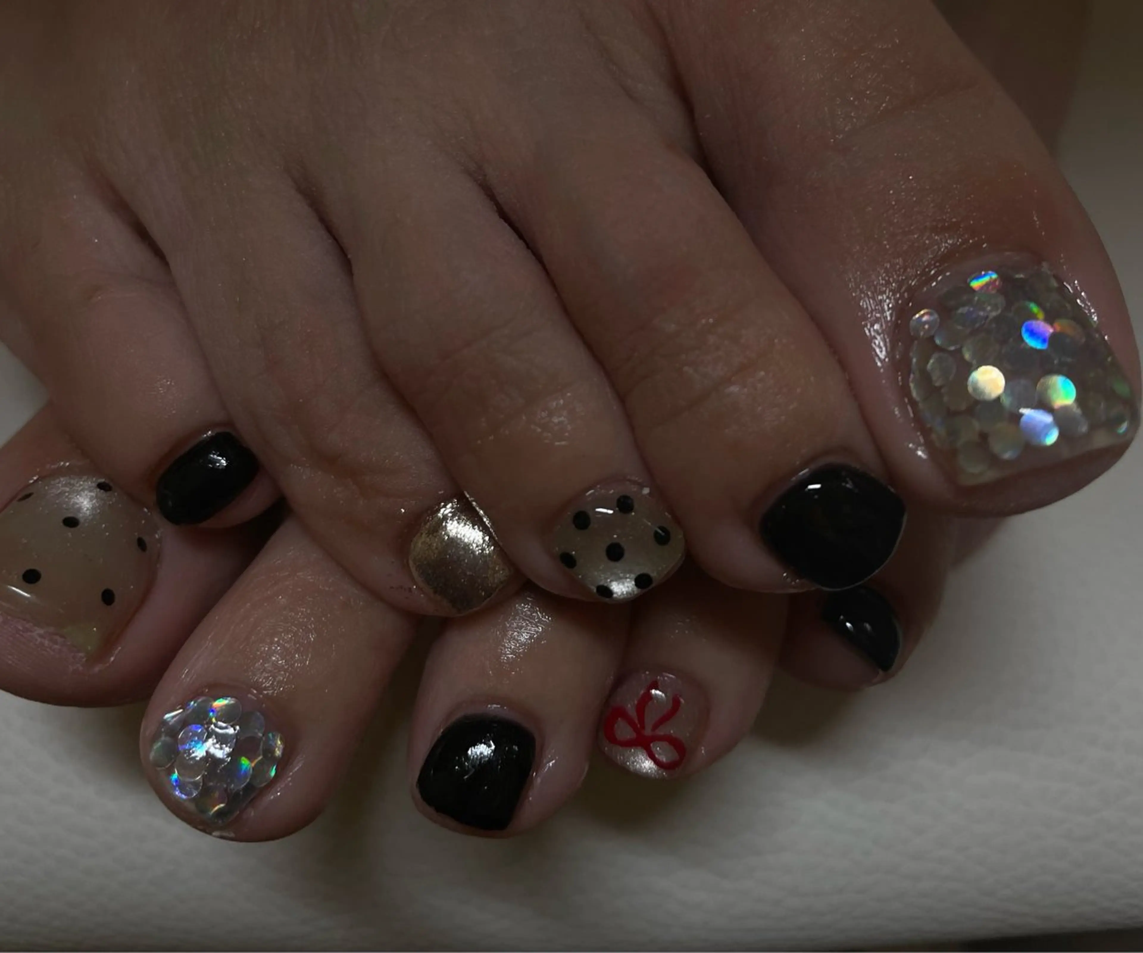 ネイル フットネイル ulu🌼 nanaのネイルデザイン