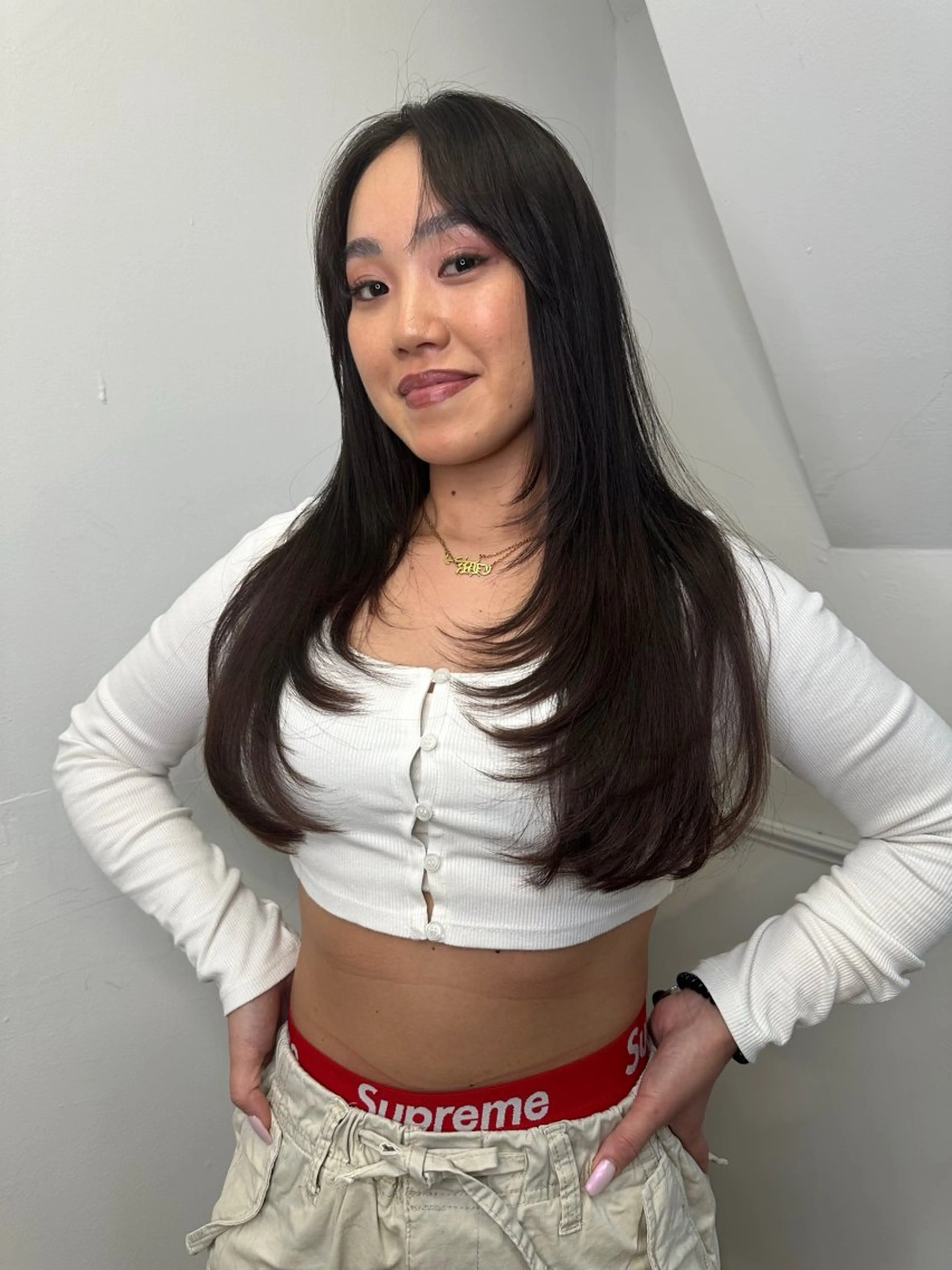 ロング ボブ・レイヤー支持 No.1/Ryokiのヘアスタイル