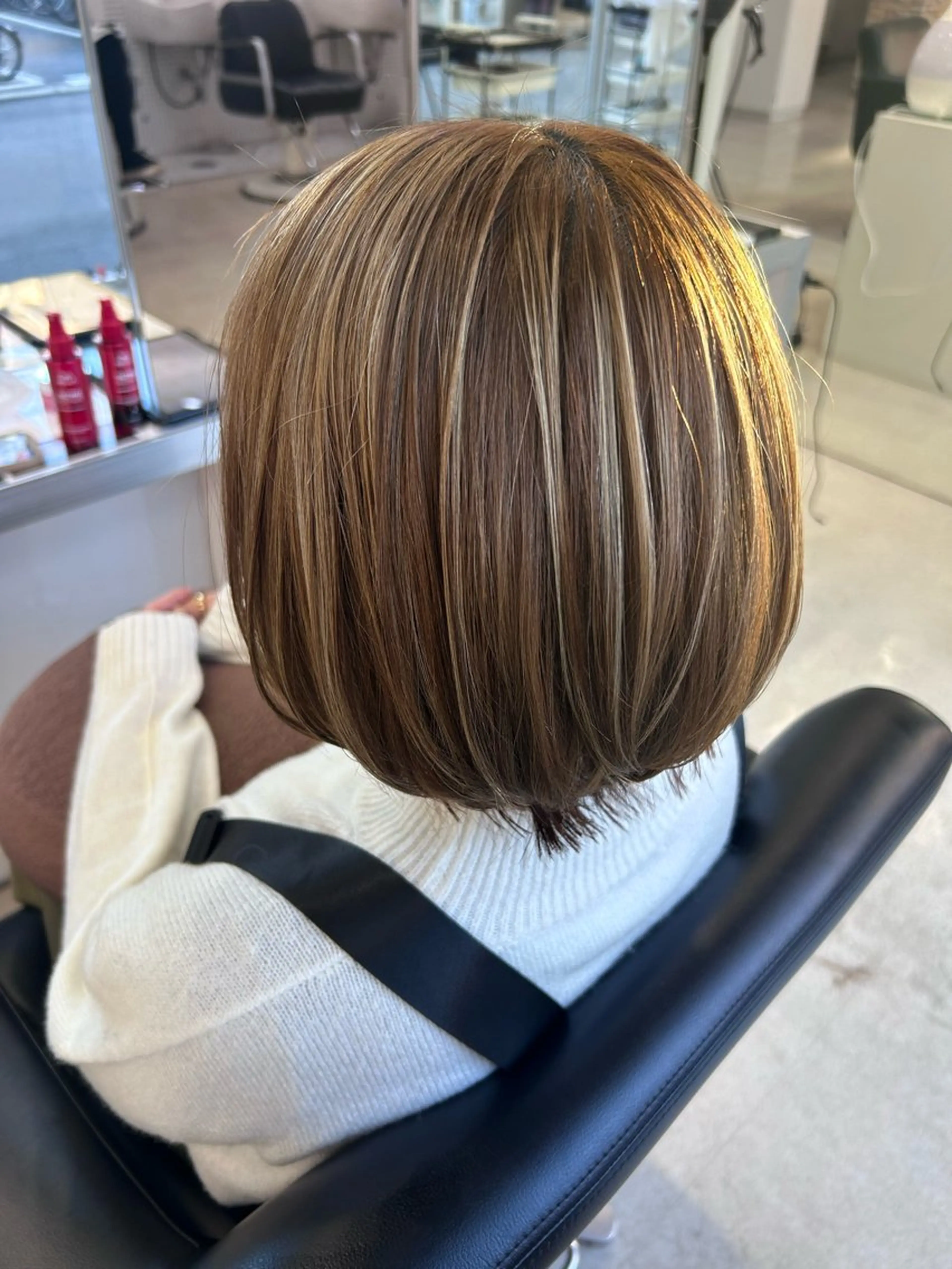 ミディアム カラーモデル募集中/ ともみのヘアスタイル