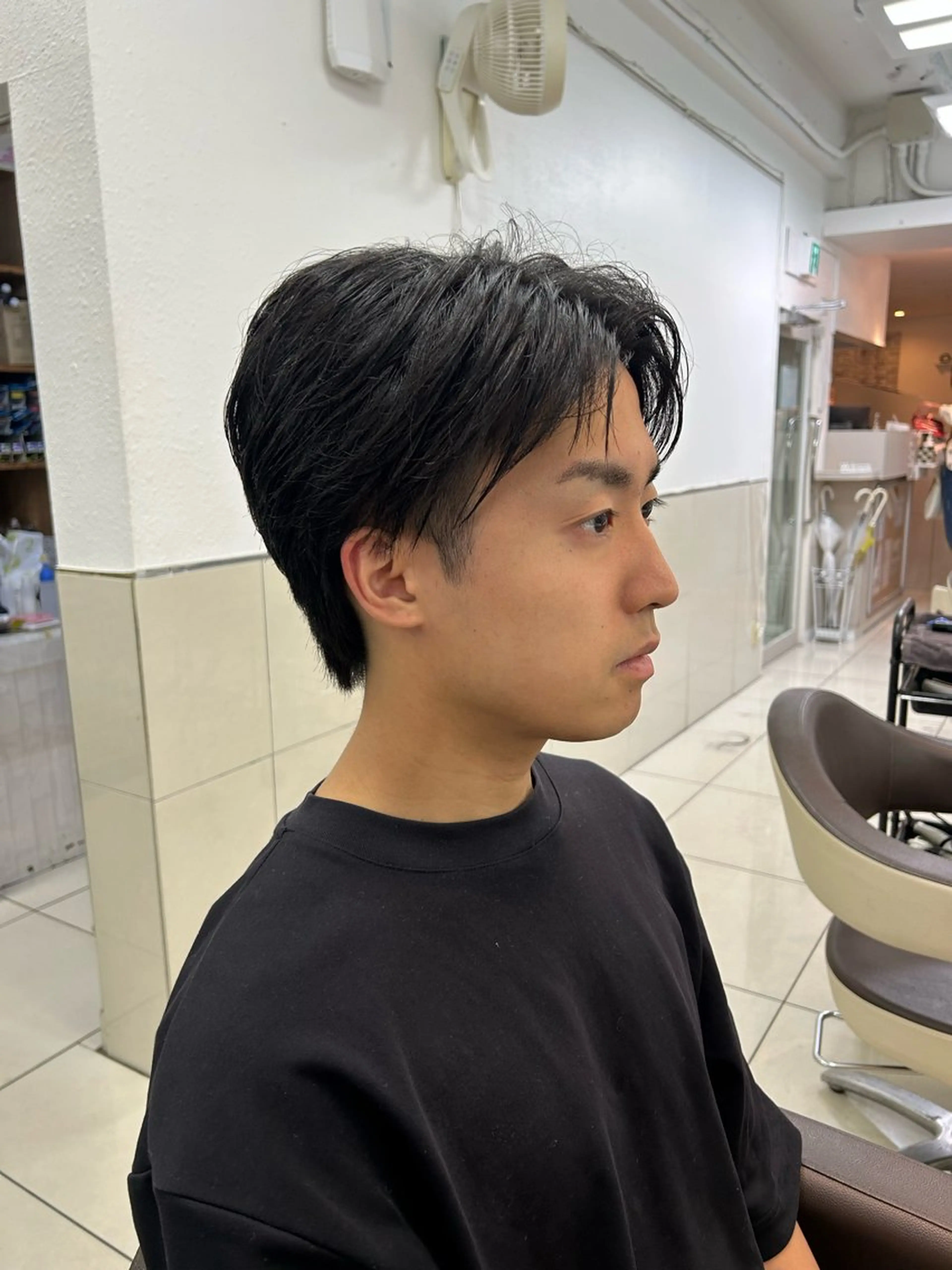 ショート メンズ センターパート ショートヘア カット 【メンズ大得意🔥】 ＭＡＳＡＫＩのヘアスタイル