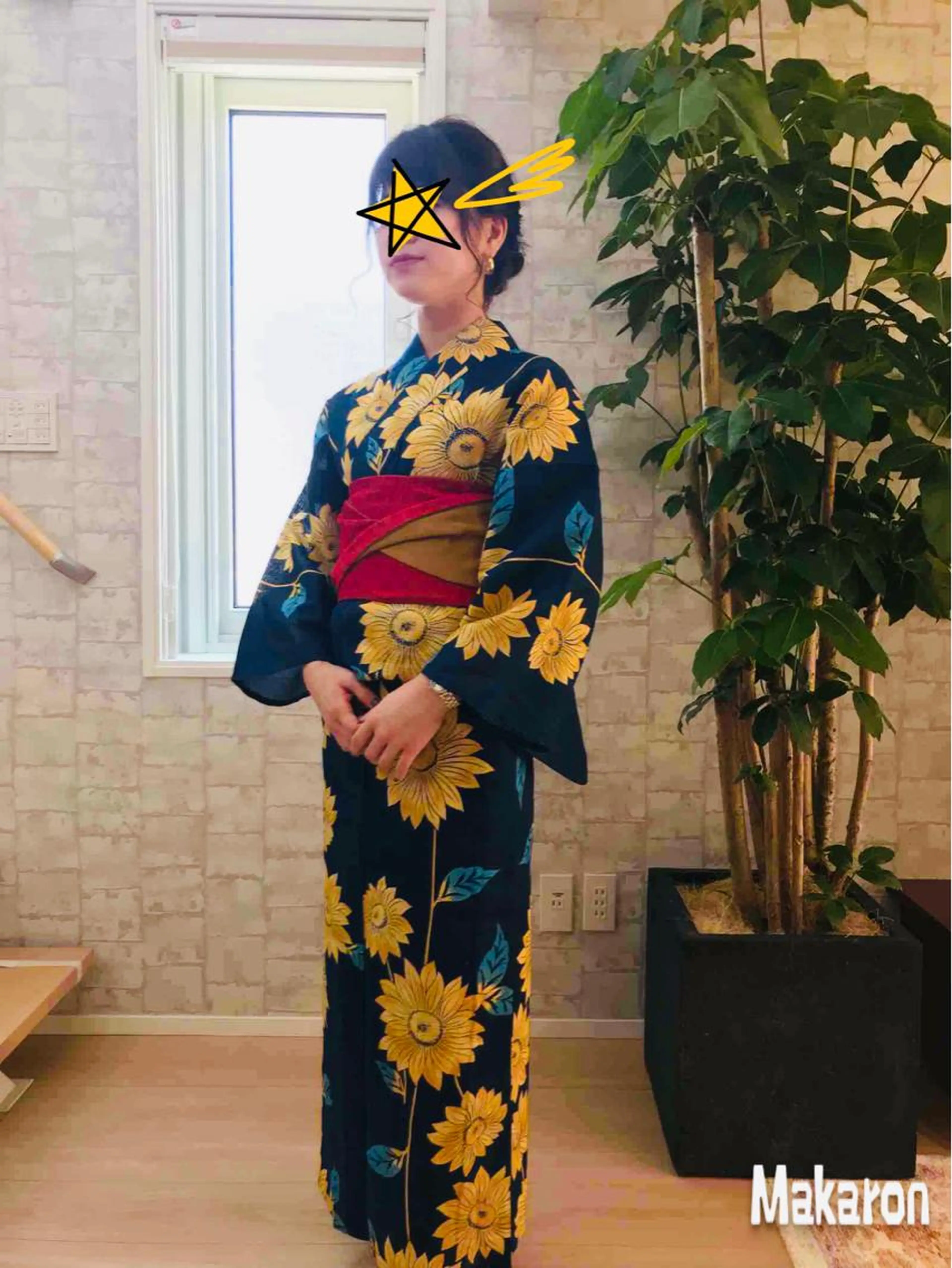 浴衣+ヘアアレンジの写真