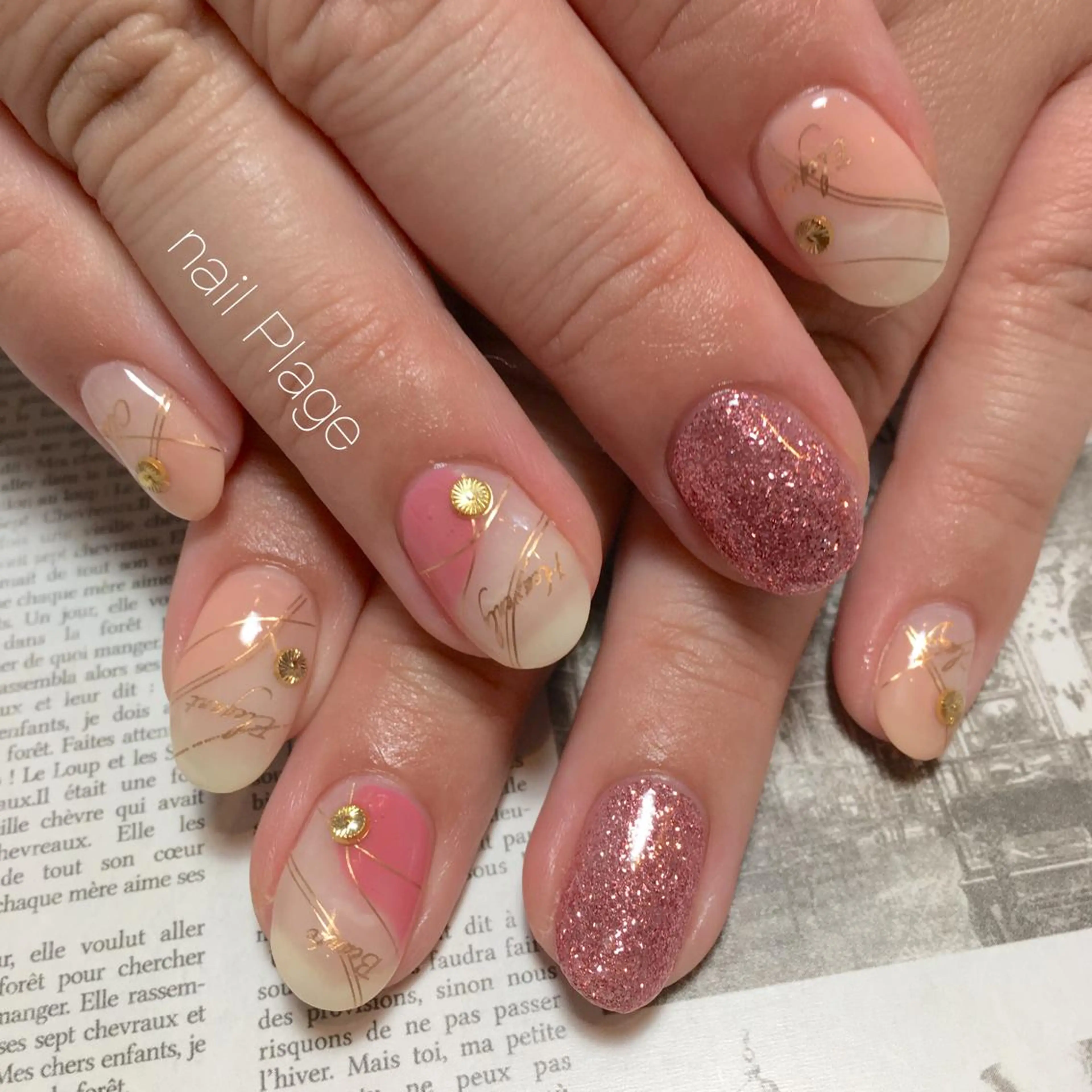 ネイル nail Plage Imai kanaのネイルデザイン