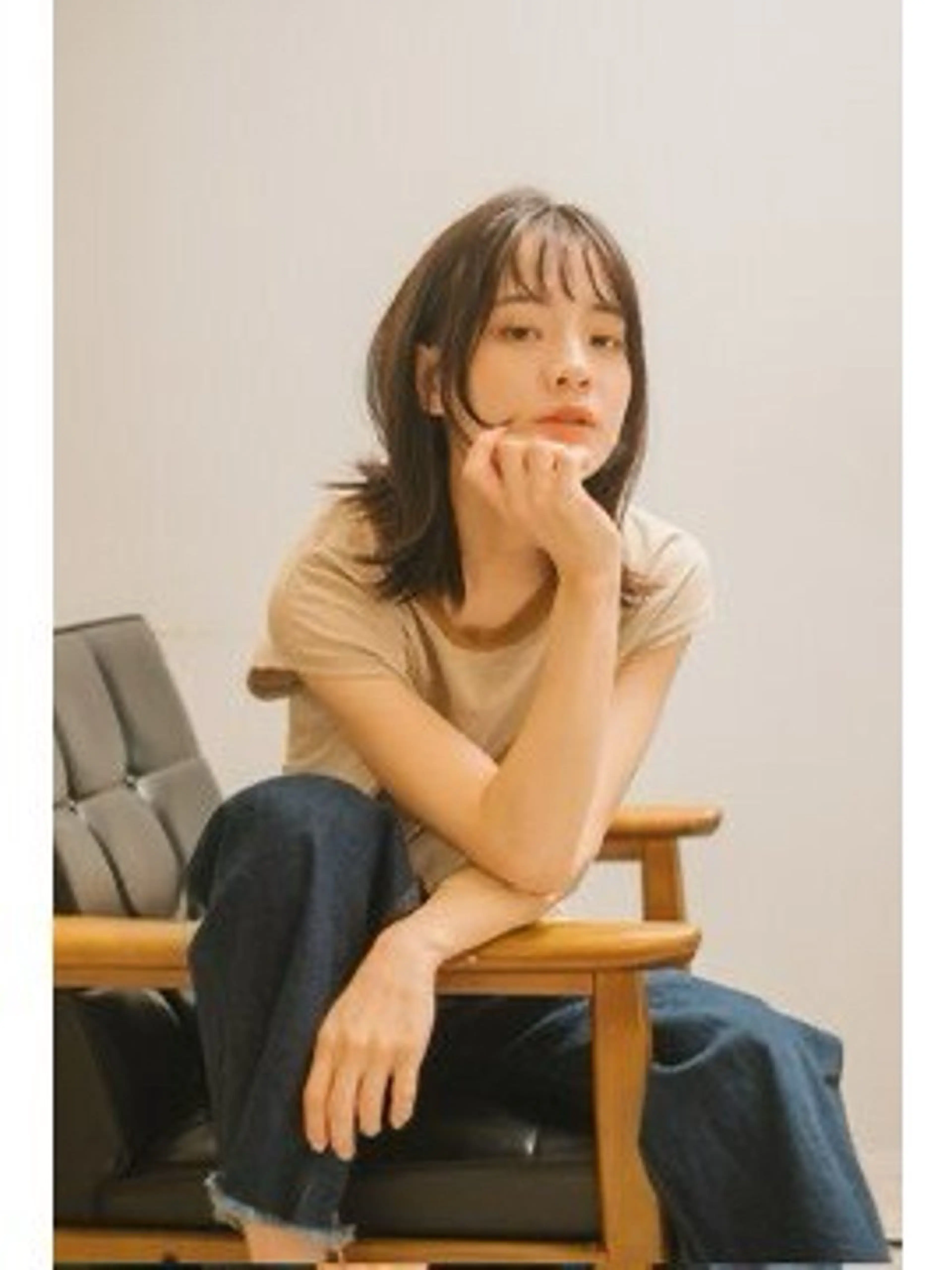 カラー 石井綾華🩰 ブリーチモデル募集✨のヘアスタイル
