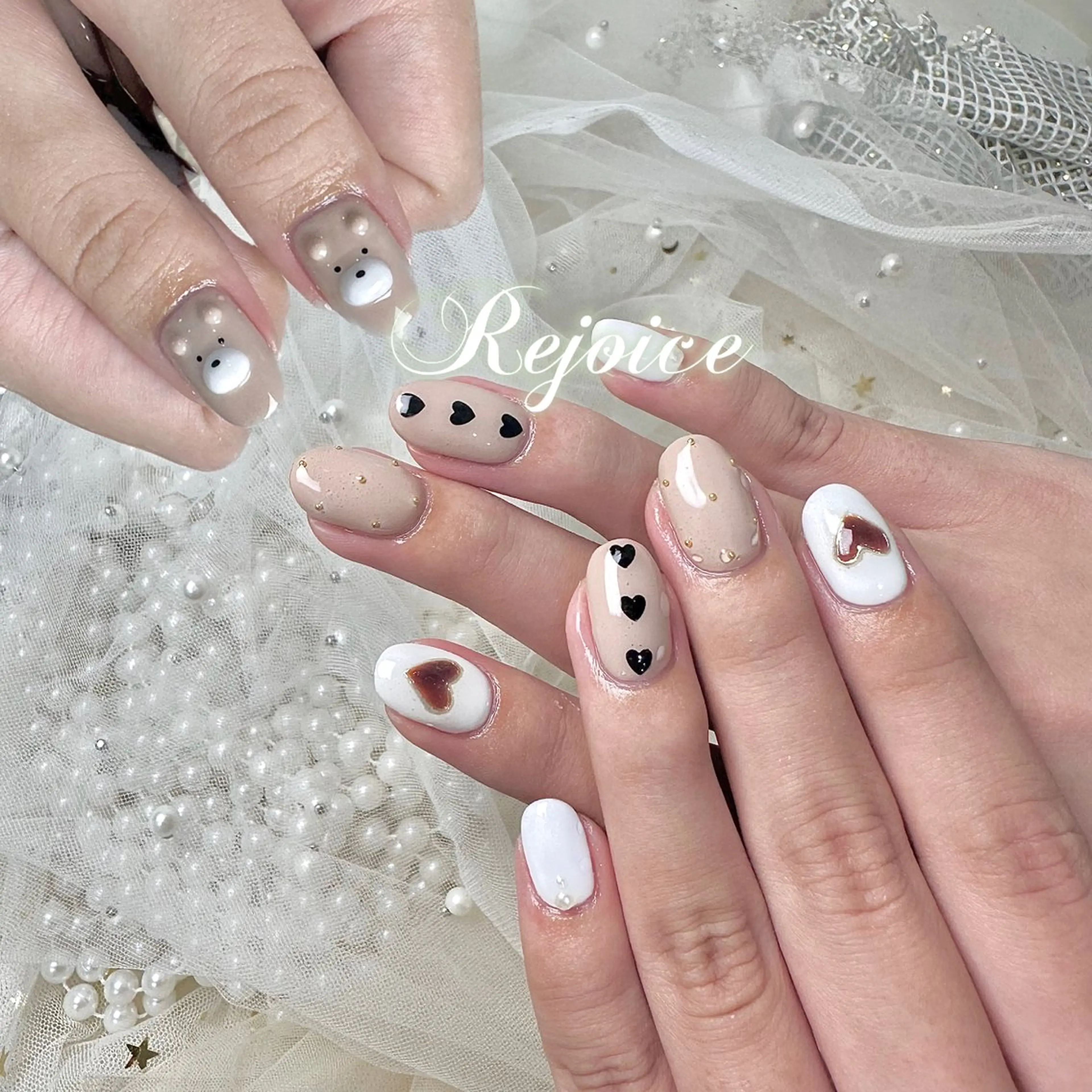 ネイル ハンドネイル ネイルサロン リジョイス 渋谷店のネイルデザイン