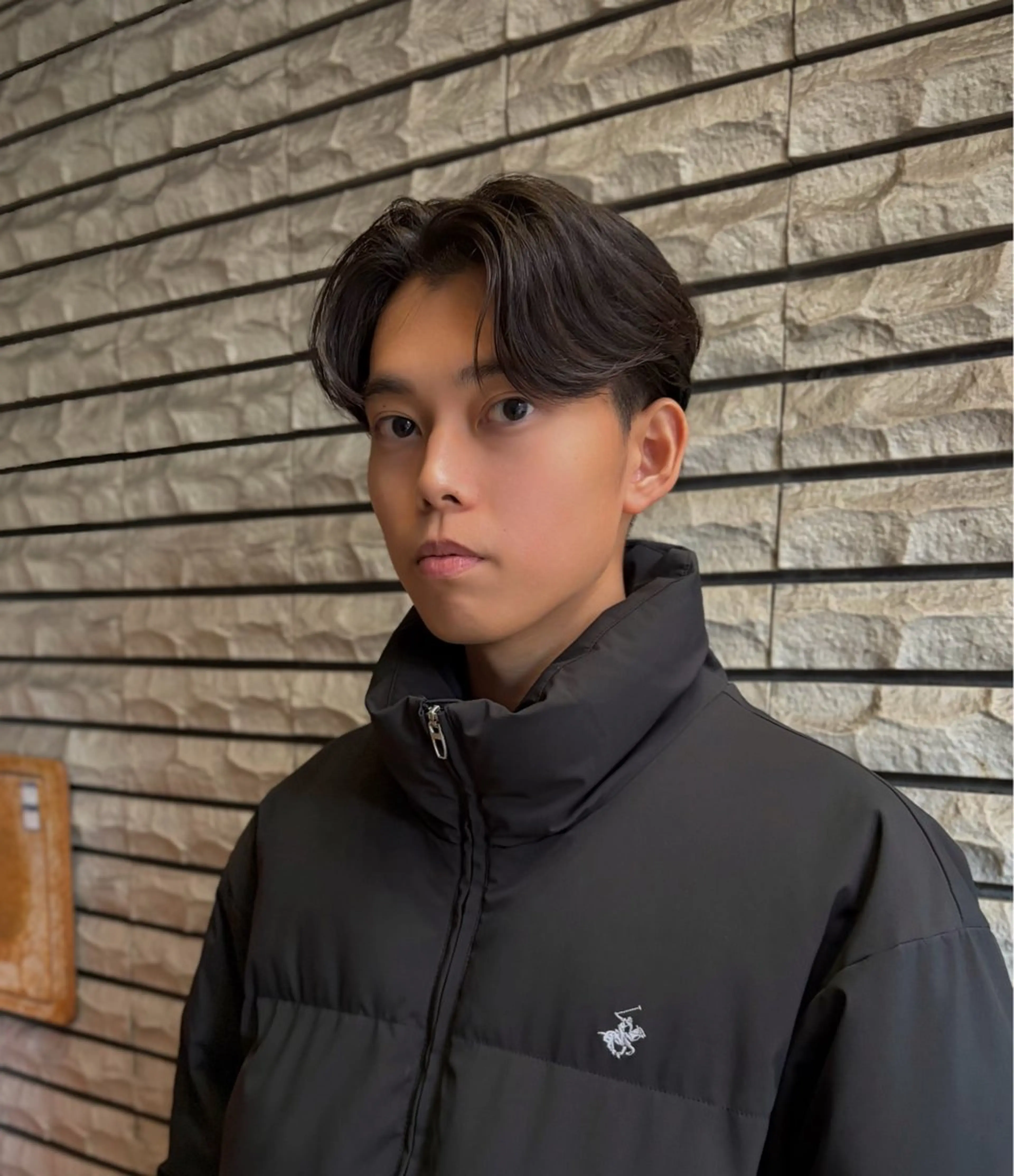 メンズ センターパート カット daichi (UMM)のヘアスタイル