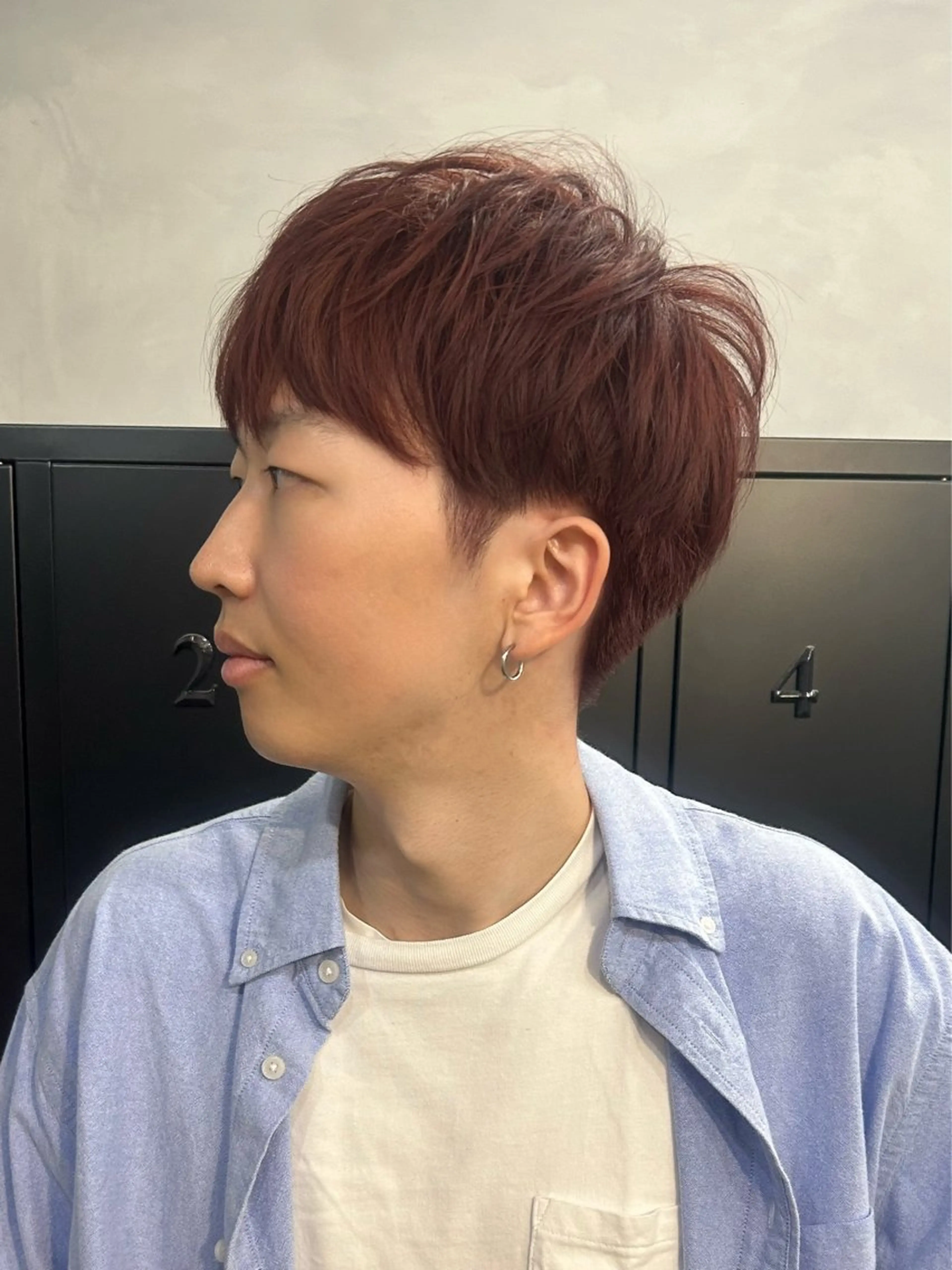 カラー メンズ ヘアカラー 🦋SATO🦋 / 似合わせカラー⟡.*のヘアスタイル