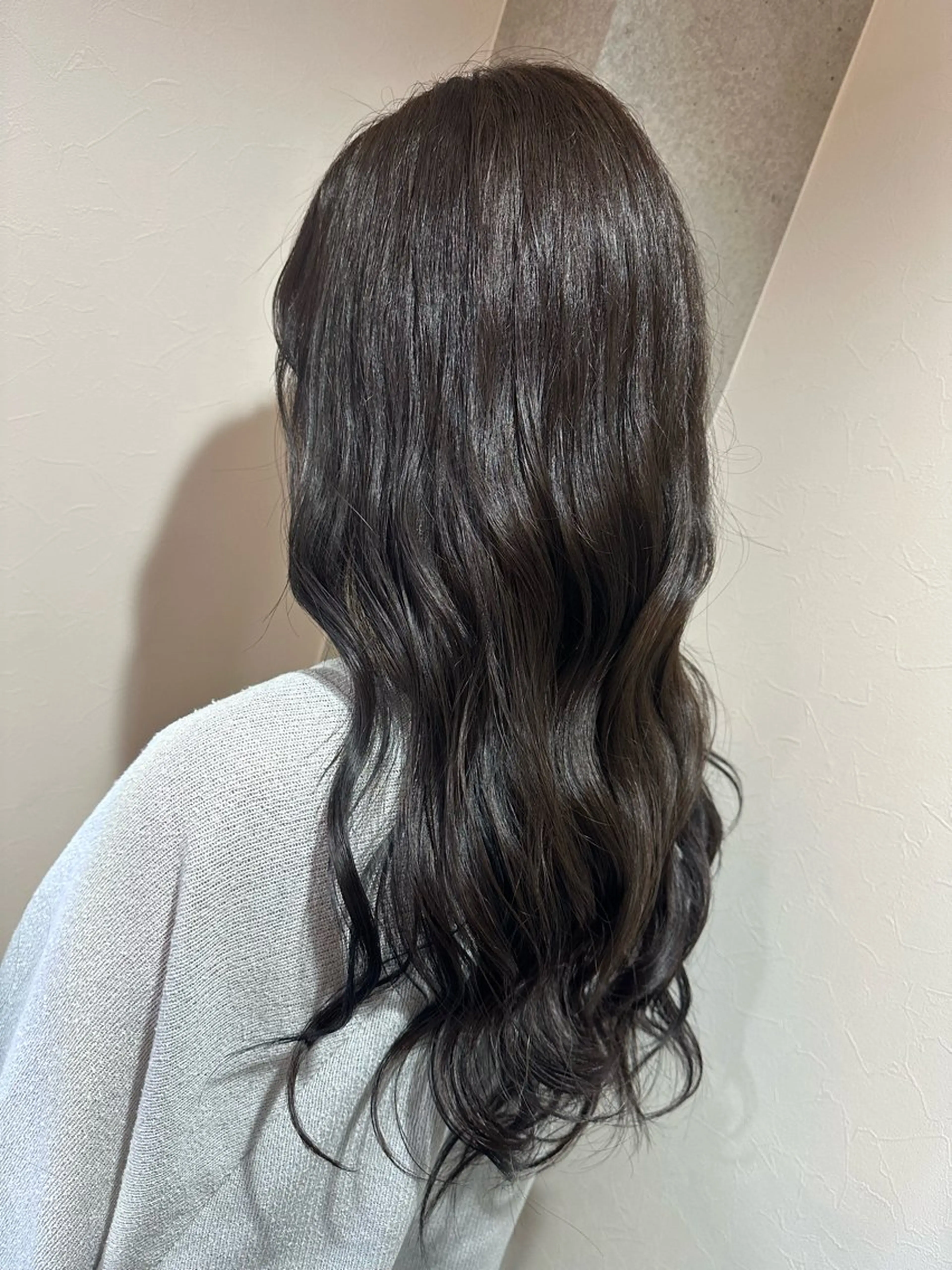 ロング カラー カット ヘアカラー トリートメント 髪質改善⭐️縮毛矯正 中野⭐️Rinaのヘアスタイル