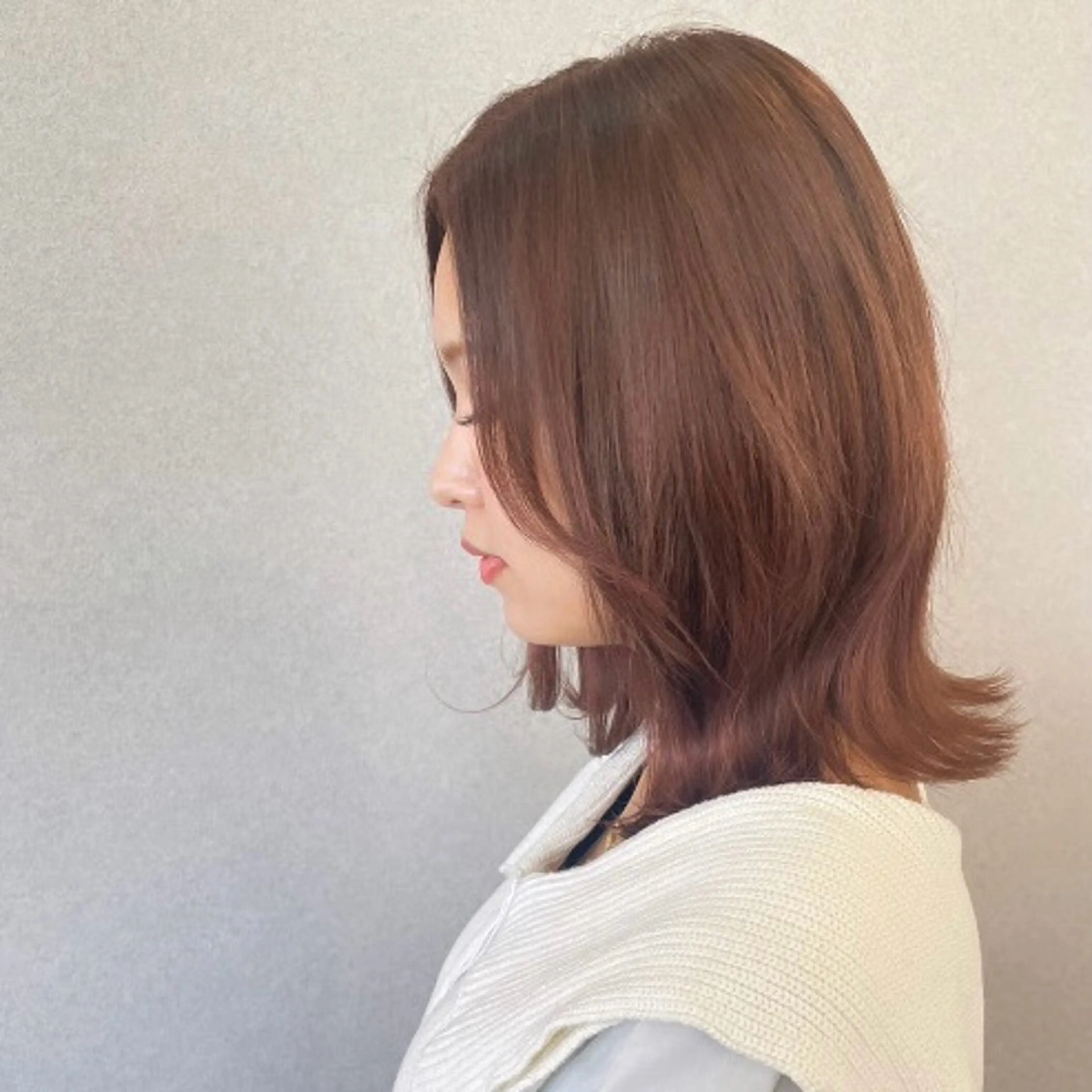 カット+美髪カラーコース(頭皮、骨格、毛髪診断付き)の写真