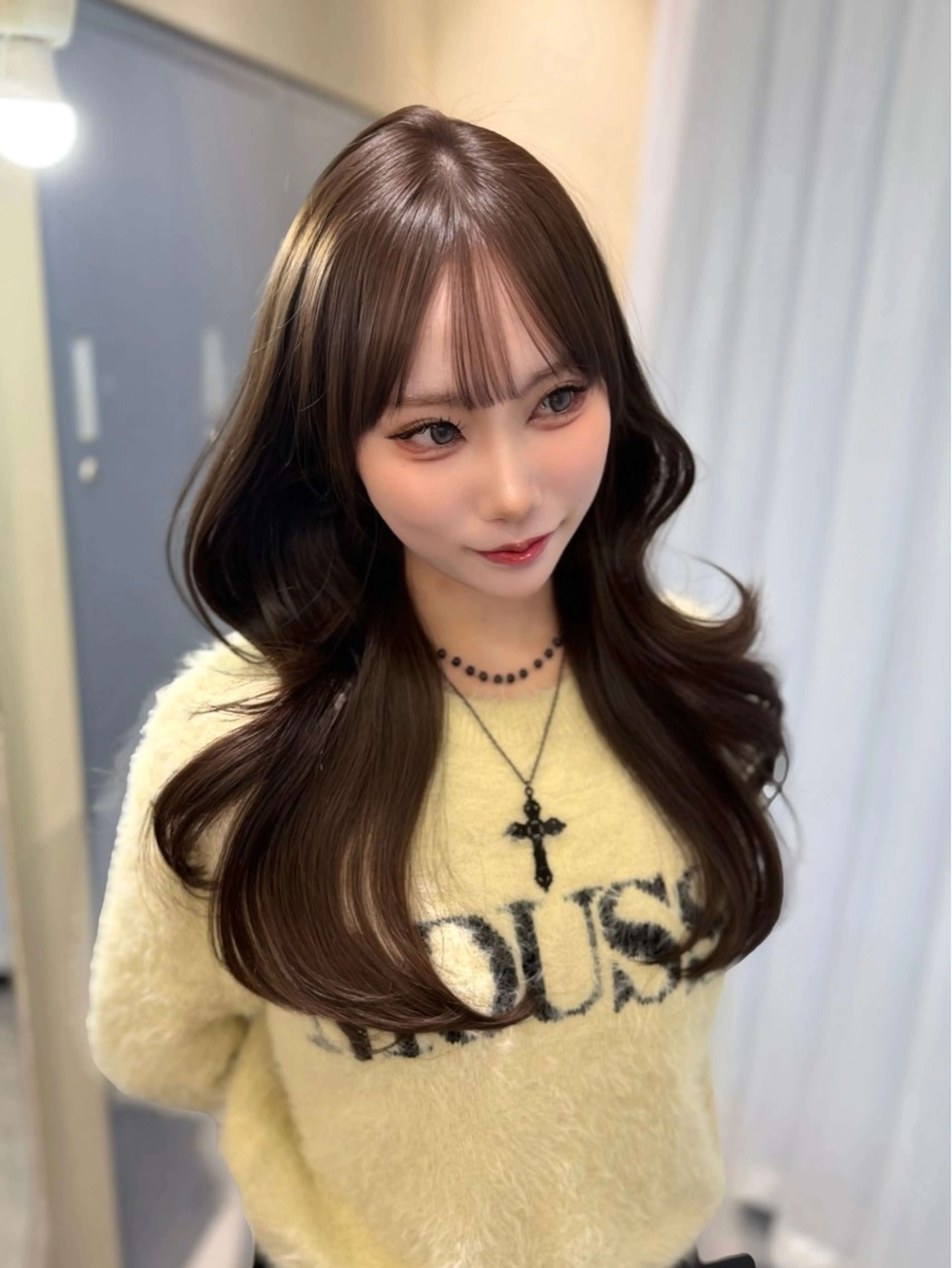 ロング レイヤーカット ♡ 𝐿𝑈𝑁𝐴 ♡のヘアスタイル